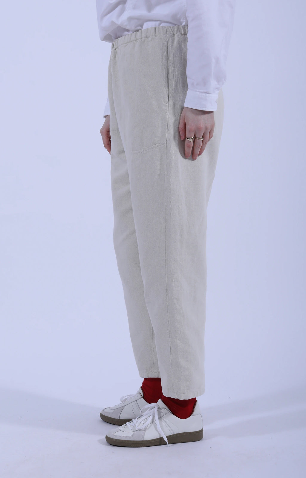 Easy Pants Twill Ecru