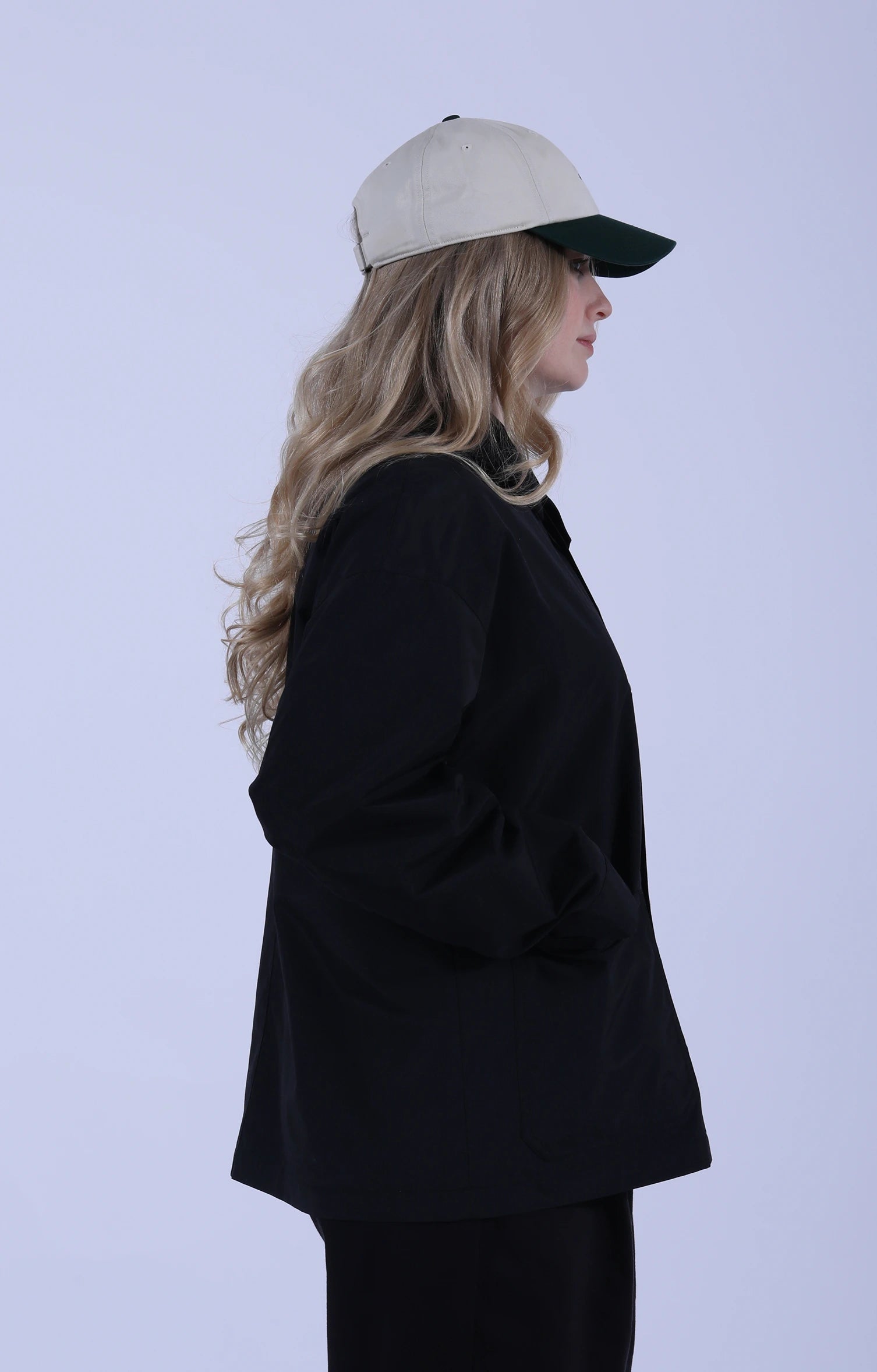 Coverall Jacket Taffeta Black