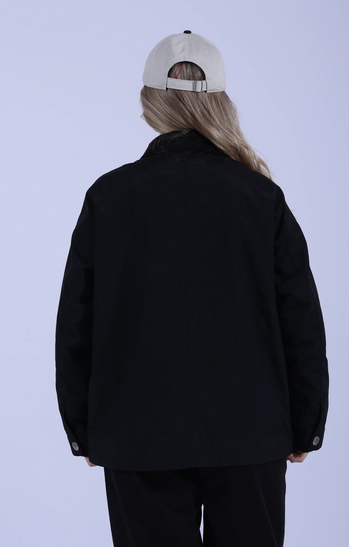 Coverall Jacket Taffeta Black