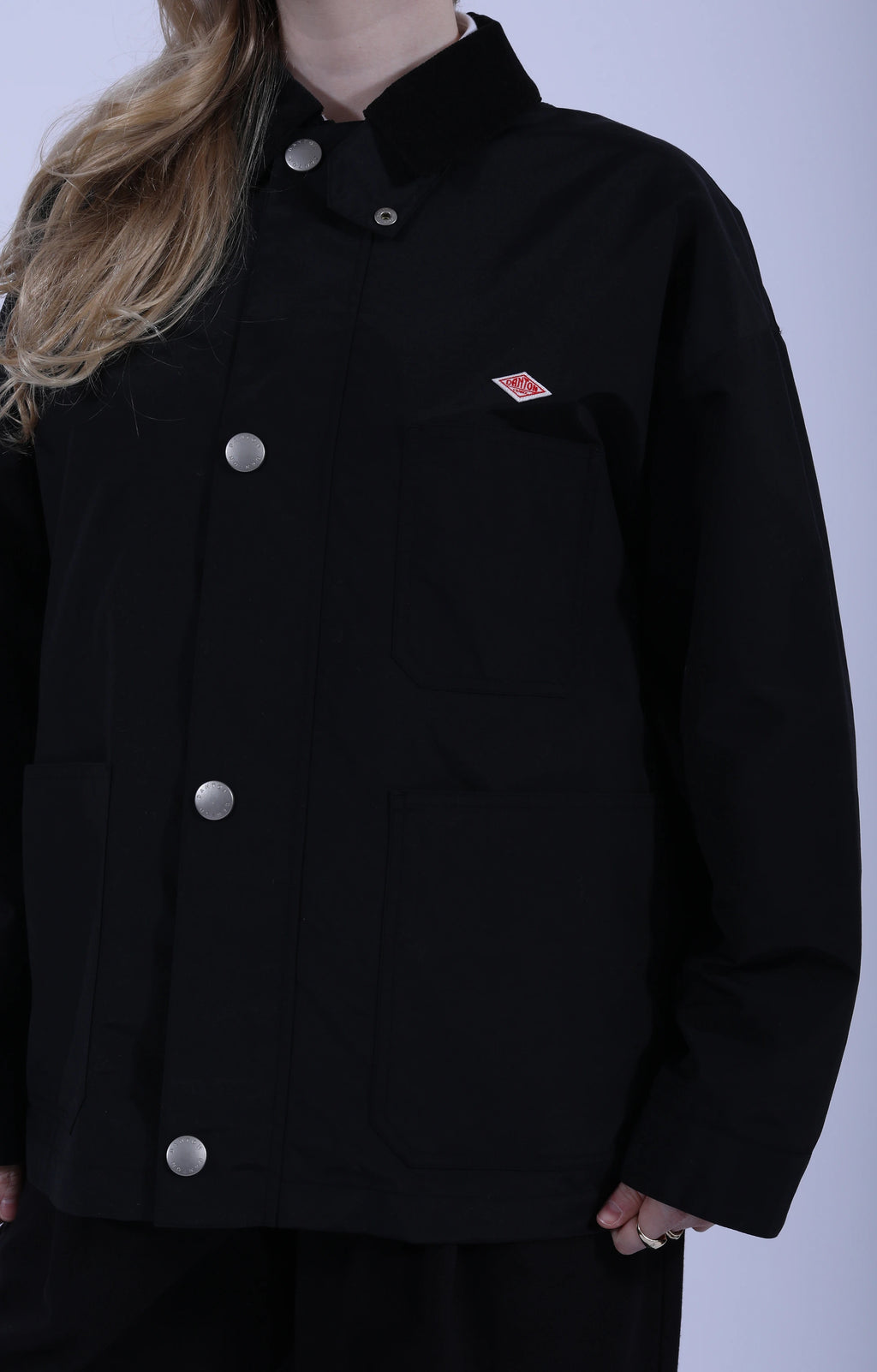 Coverall Jacket Taffeta Black