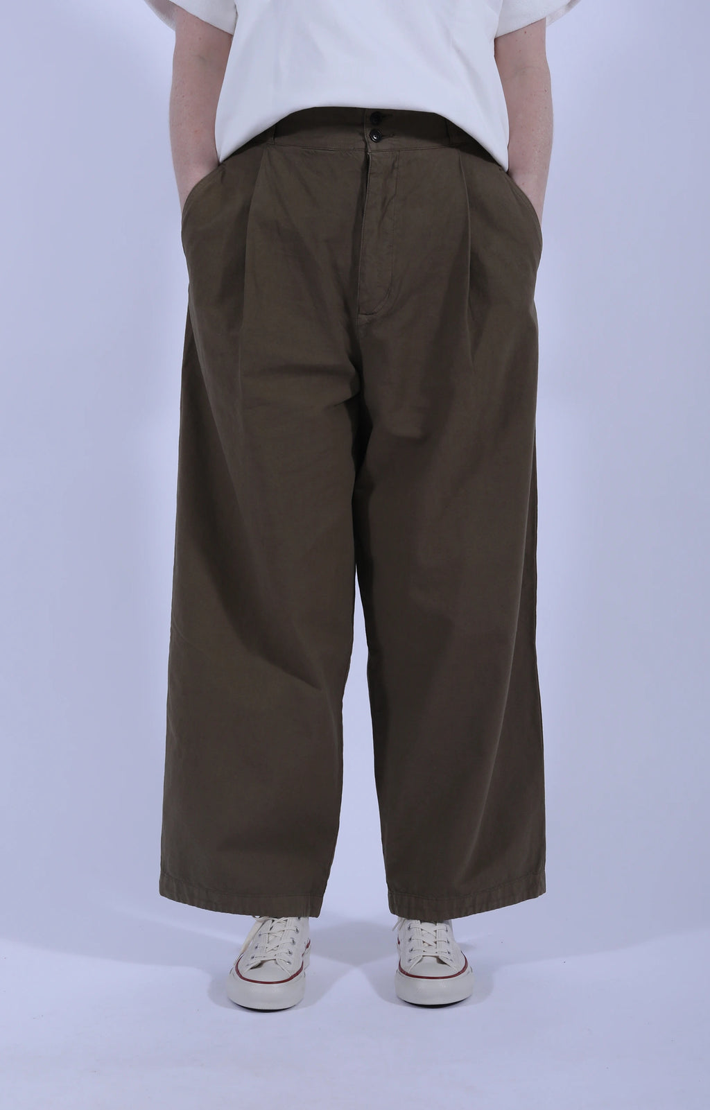 British Worker Trousers Canteen Green
