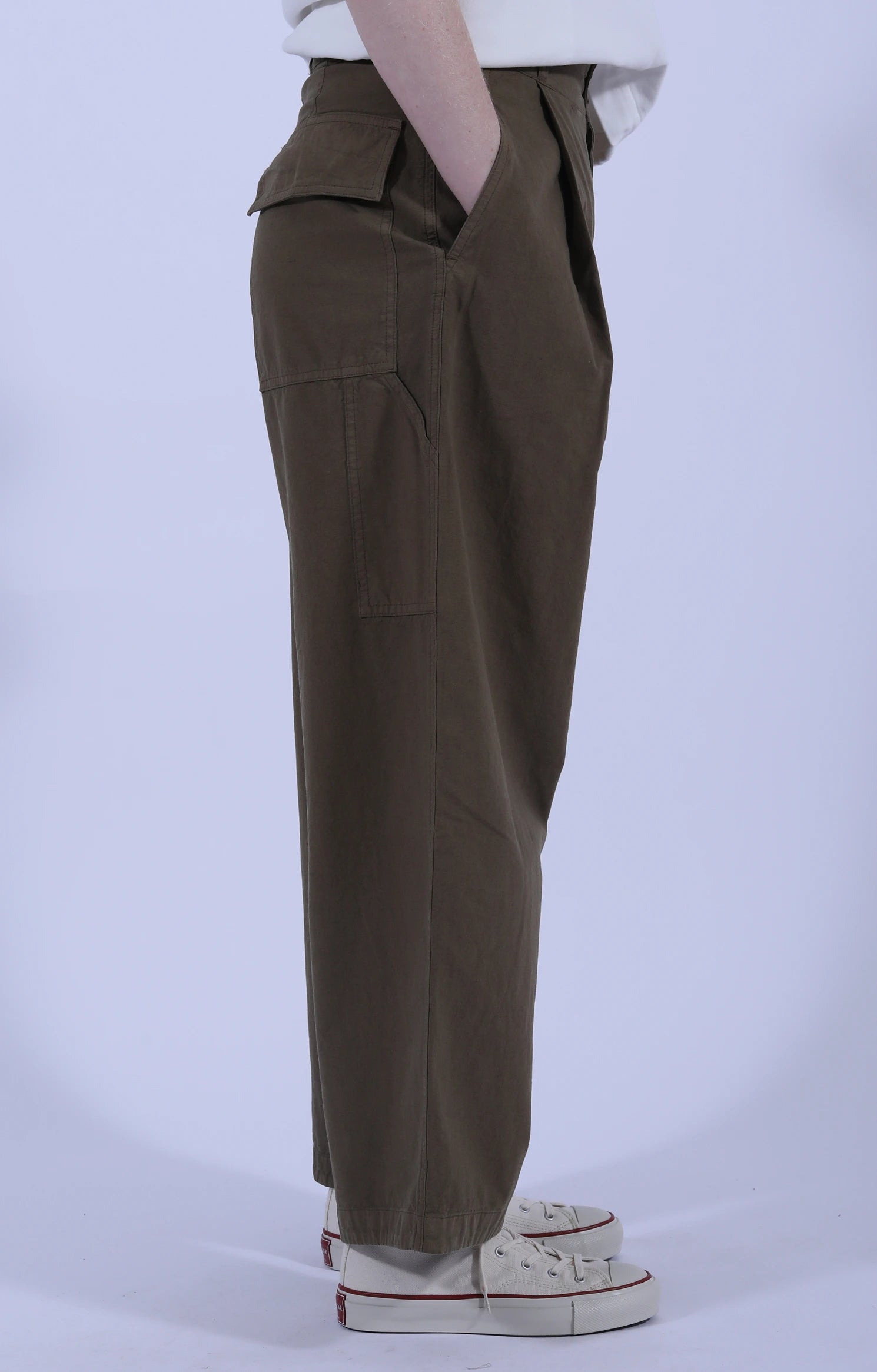 British Worker Trousers Canteen Green