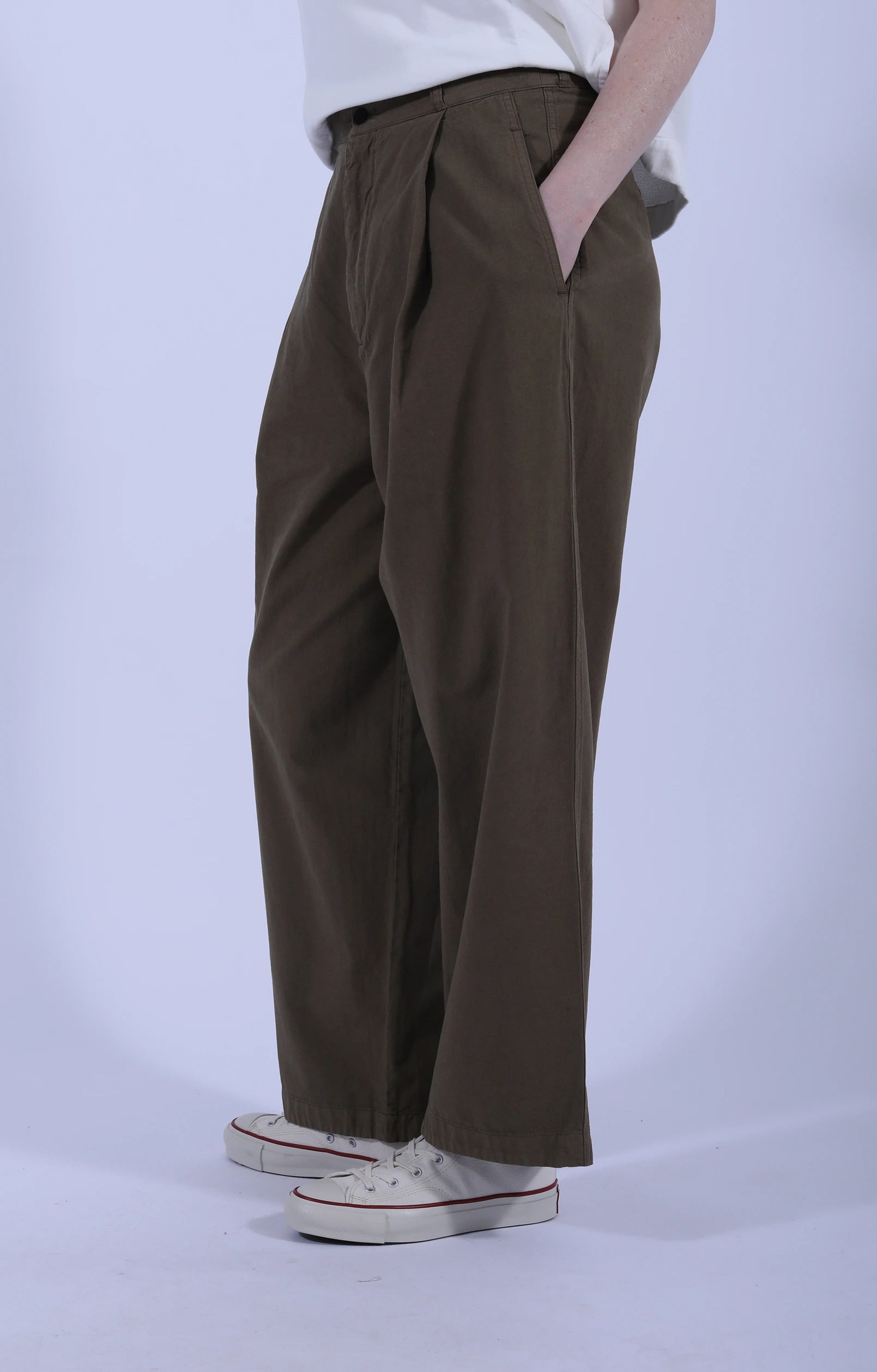 British Worker Trousers Canteen Green