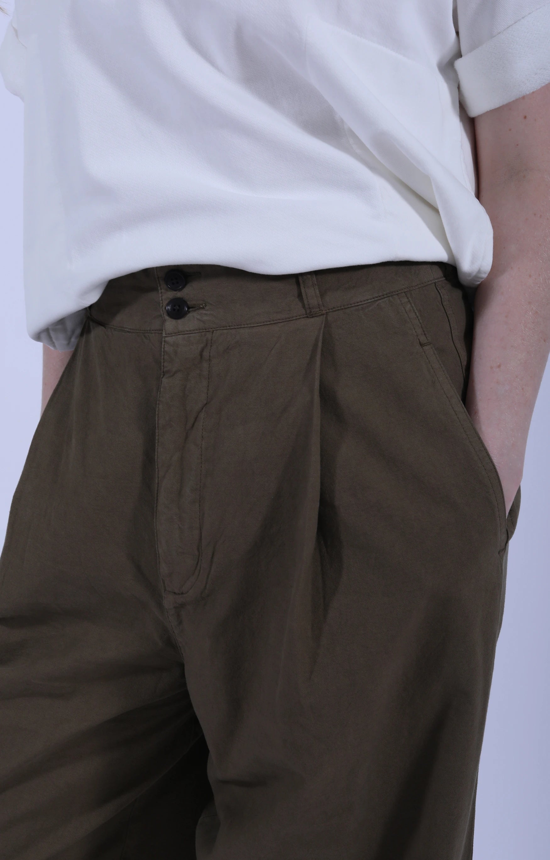 British Worker Trousers Canteen Green