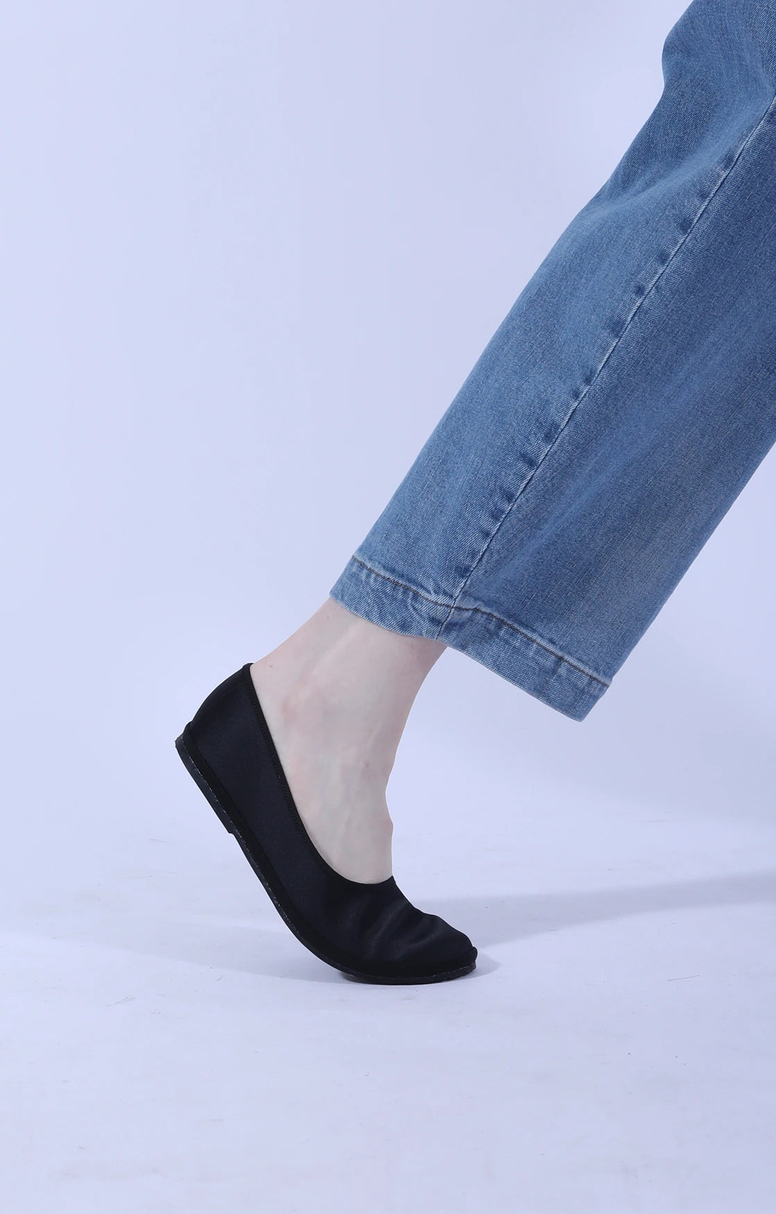 Ballet Round Satin Ness Black