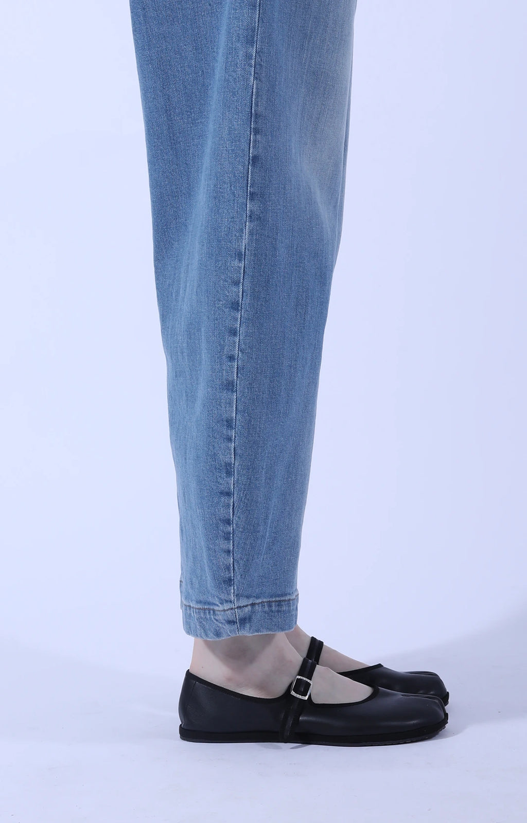 Tabi Mary Jane Nappa Black