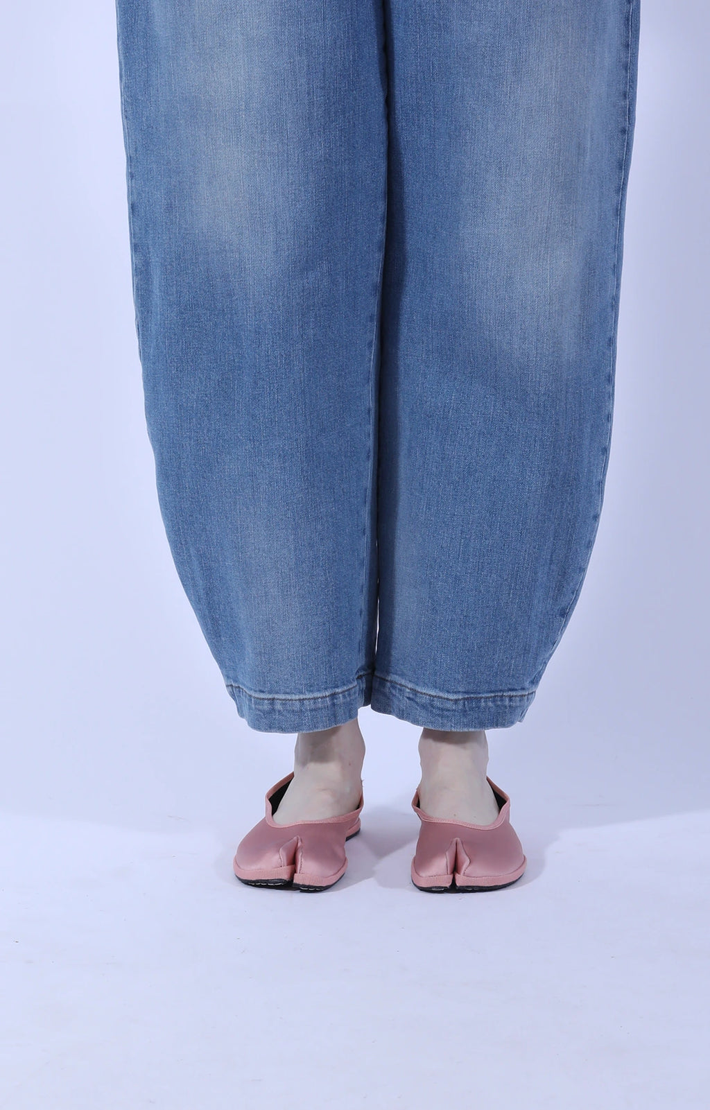 Tabi Mary Jane Satin Pink