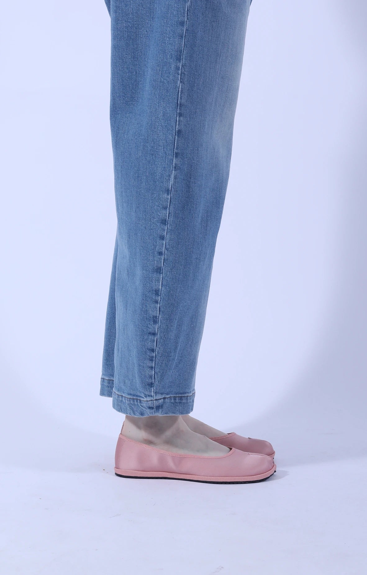 Tabi Mary Jane Satin Pink