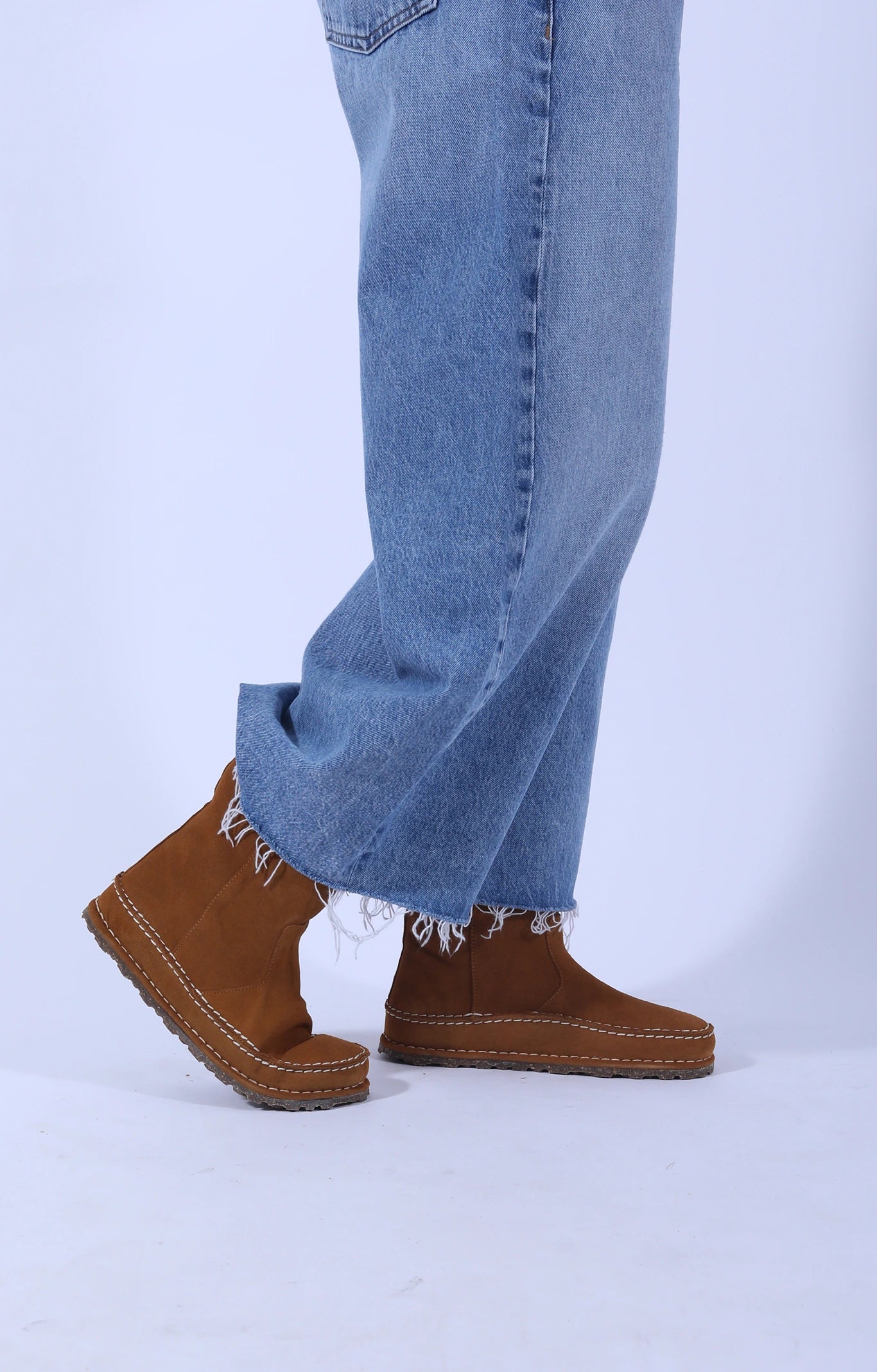 Lahti Shearling Boots LEVE Mink
