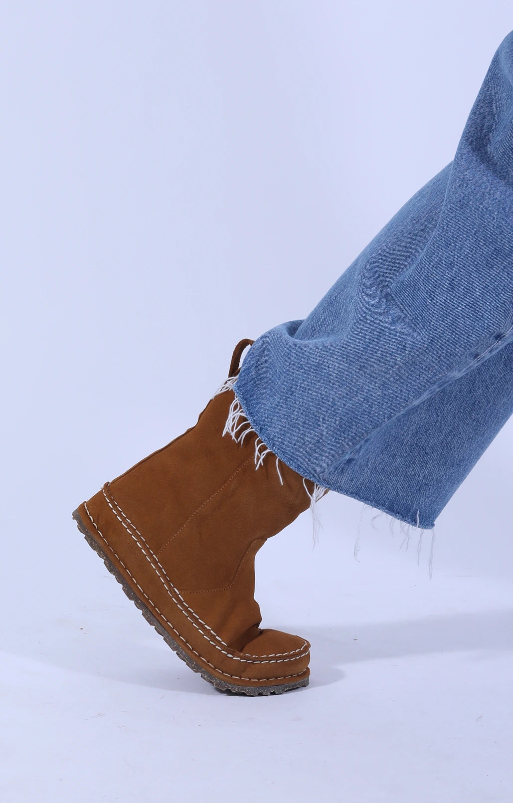Lahti Shearling Boots LEVE Mink