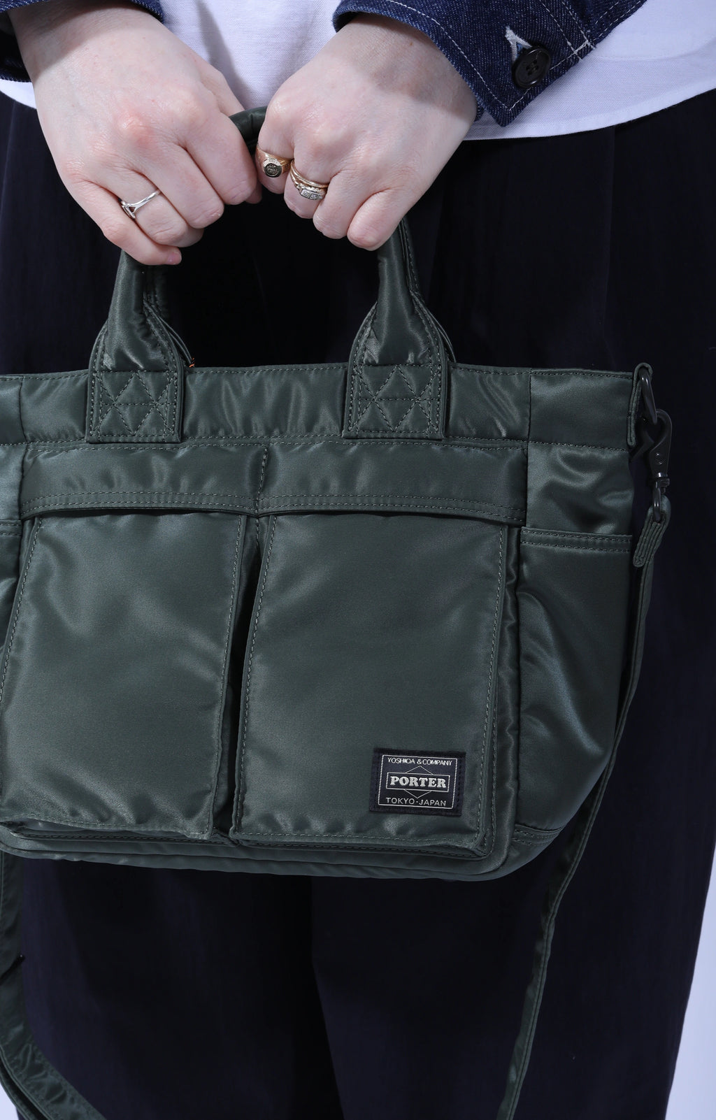 Tanker Tote Bag (S) Sage Green