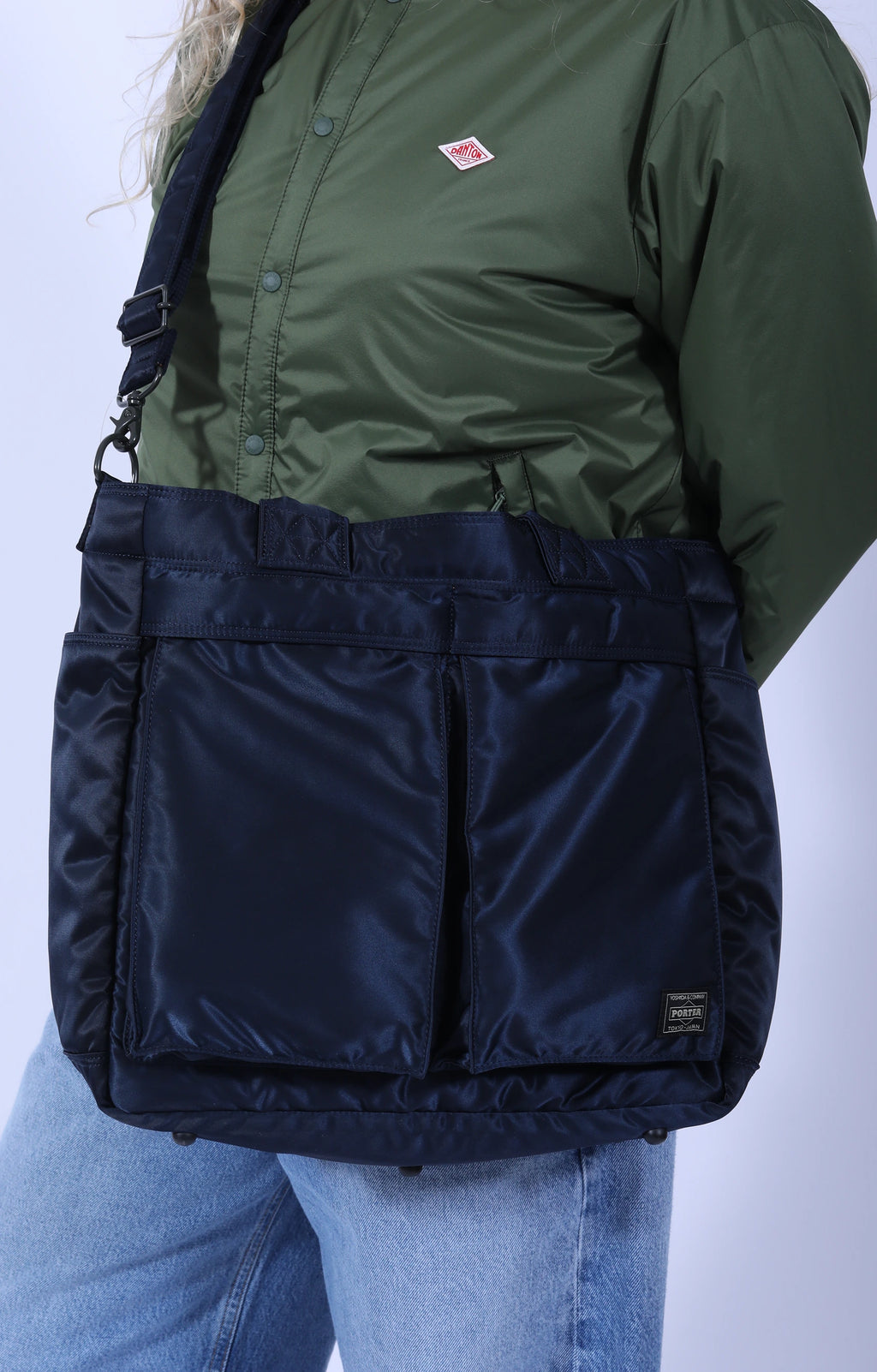 Tanker Tote Bag (L) Iron Blue