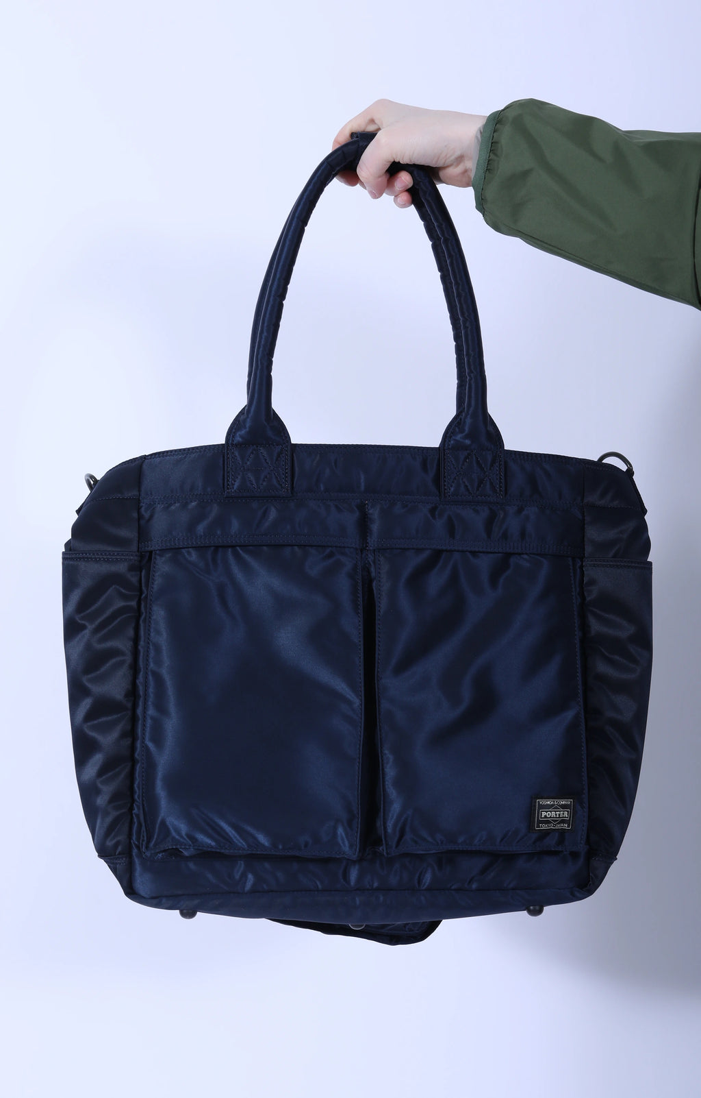 Tanker Tote Bag (L) Iron Blue