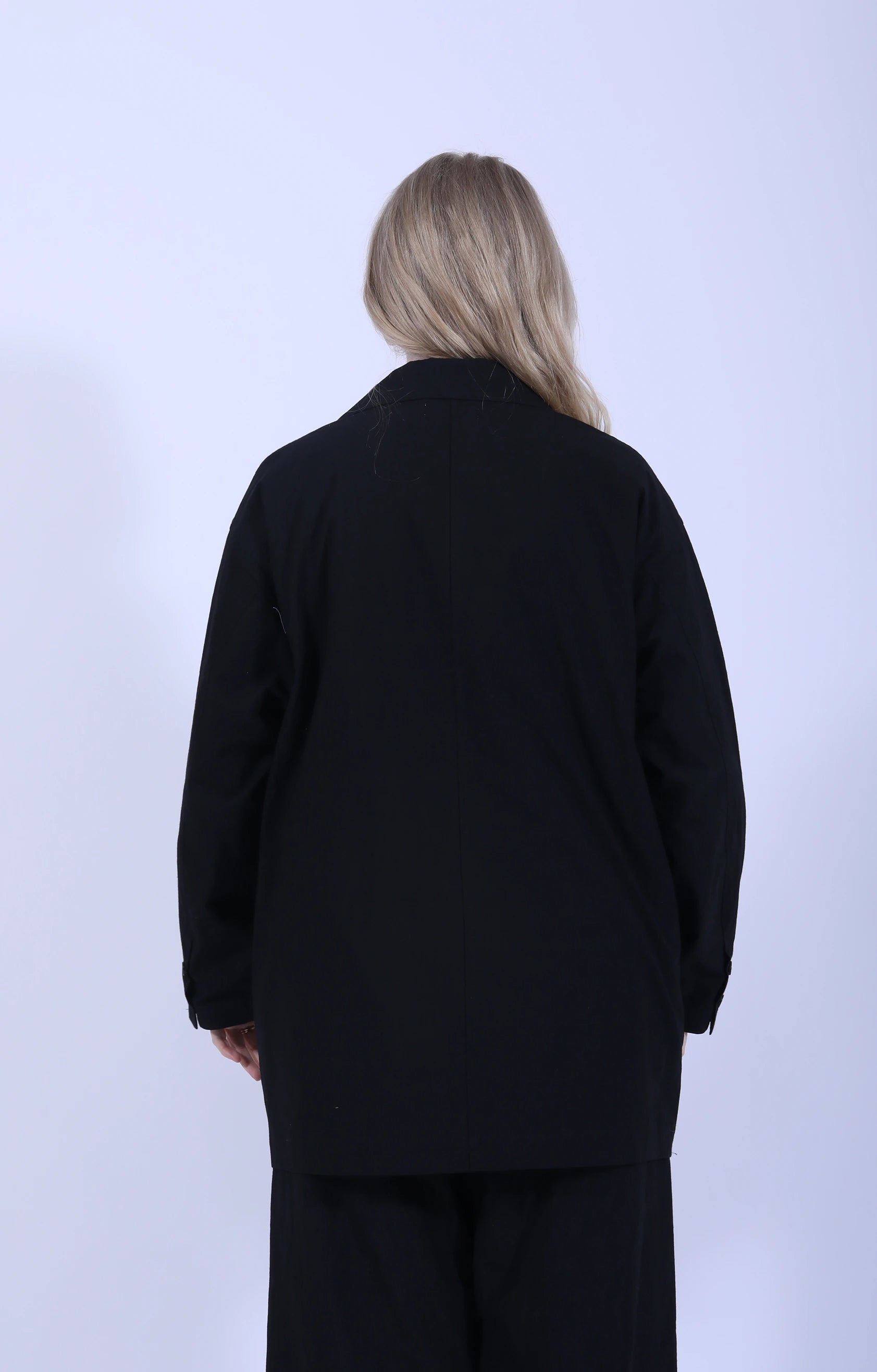 Tailored Collar Jacket Black