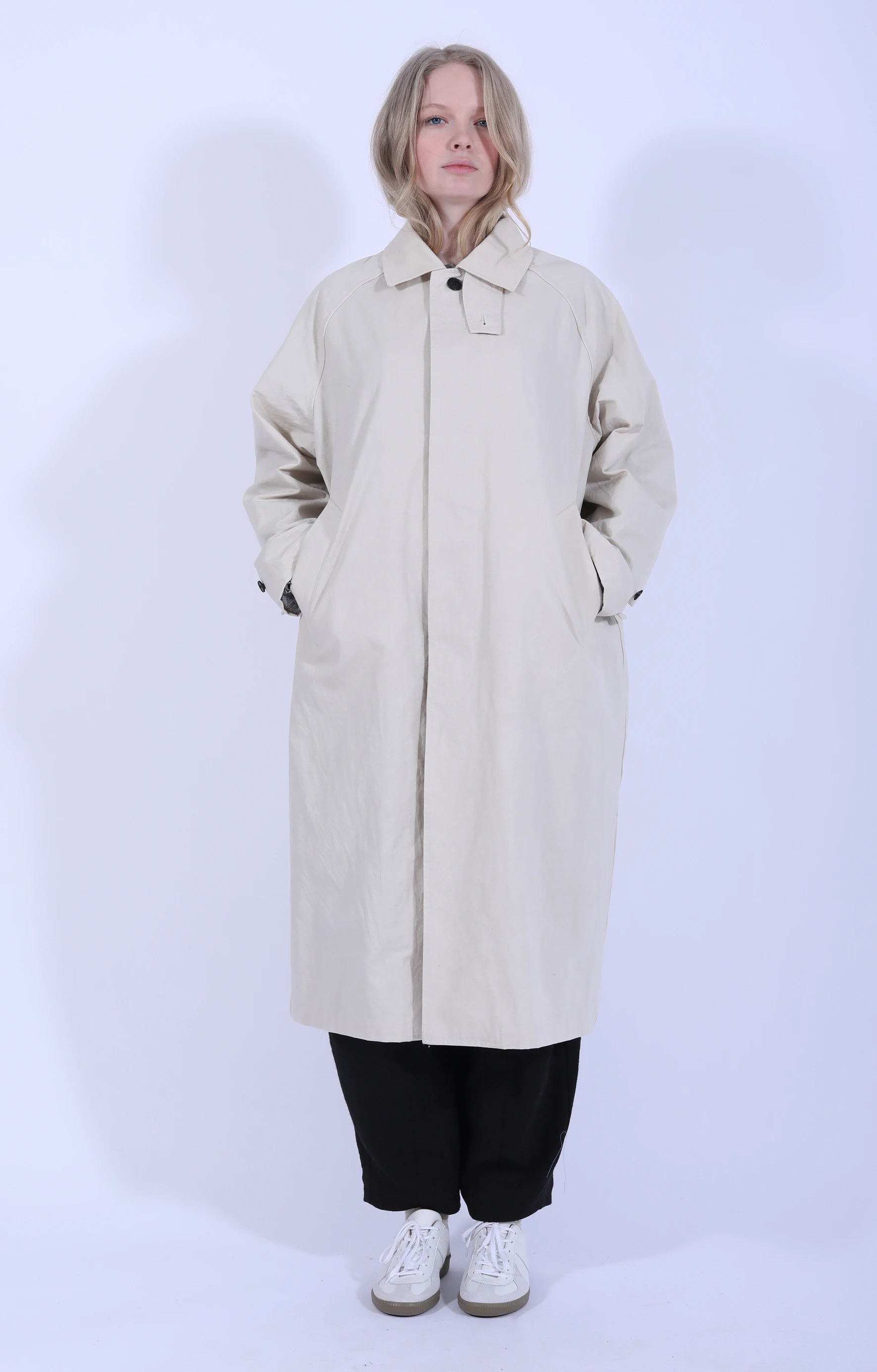 Cotton Bal Coat Ivory