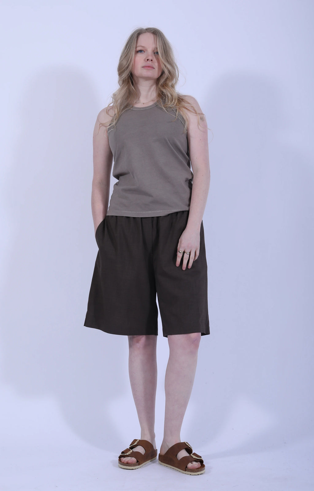 Matyra Tank Top Taupe