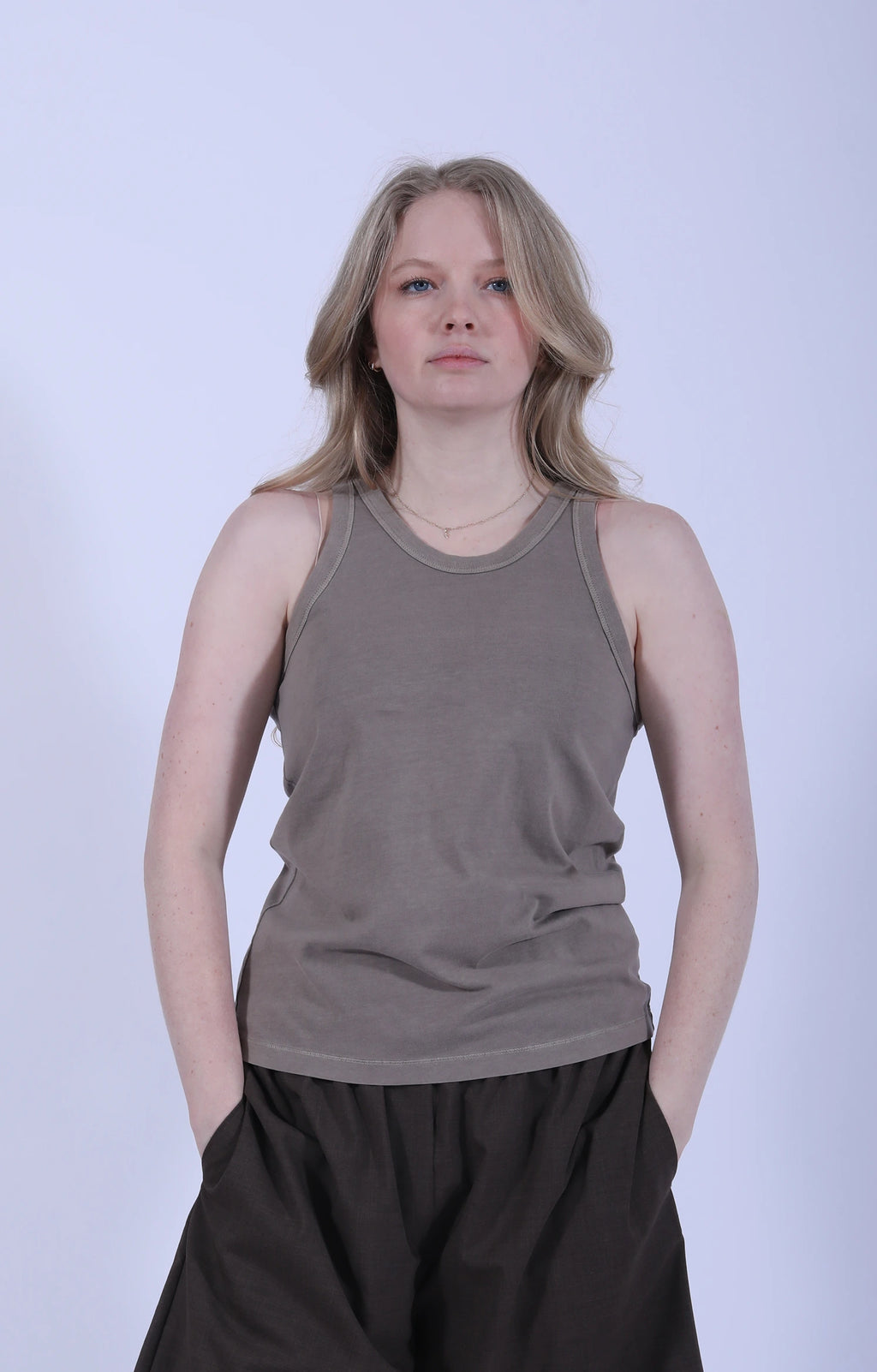 Matyra Tank Top Taupe