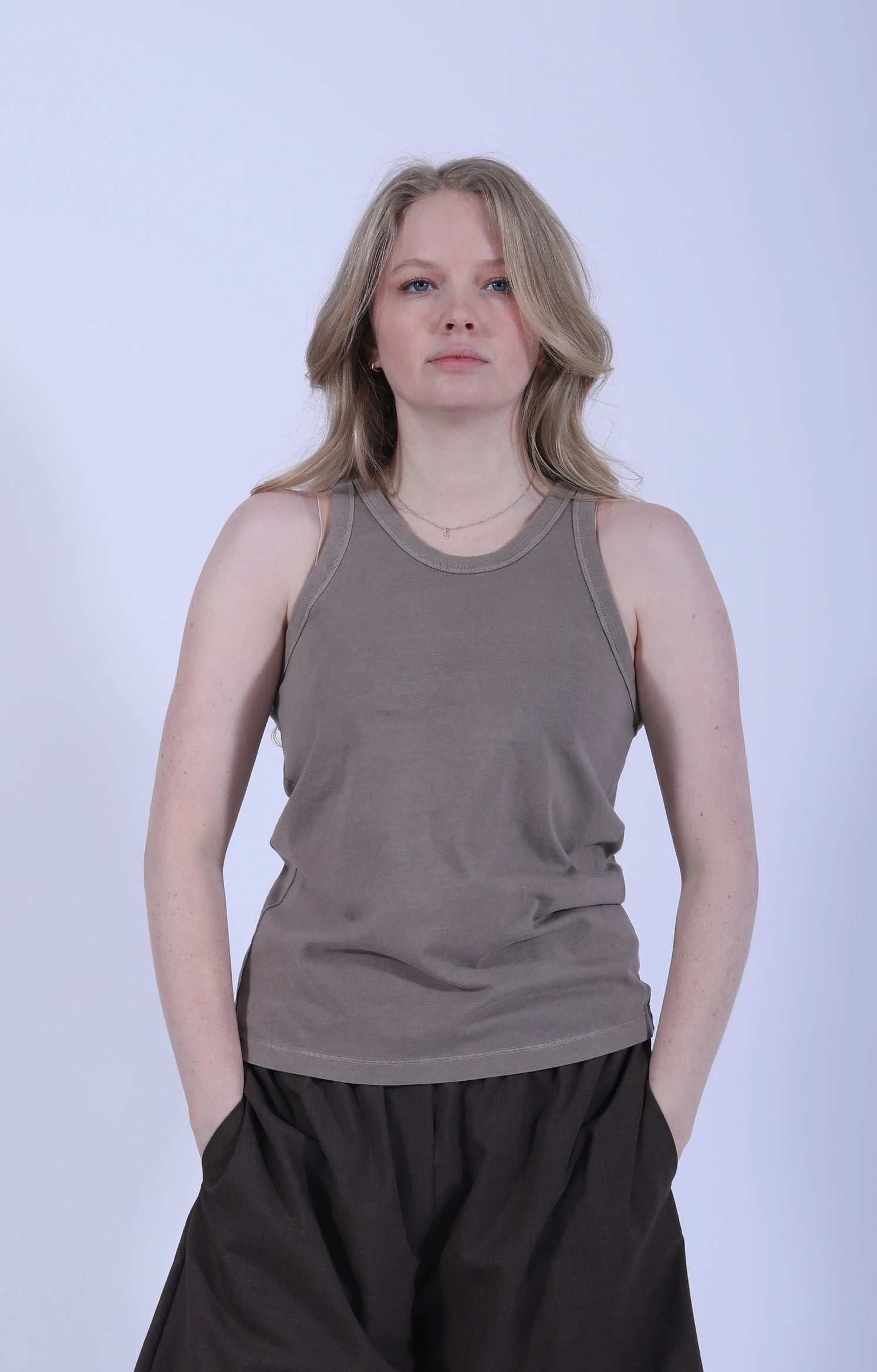 Matyra Tank Top Taupe
