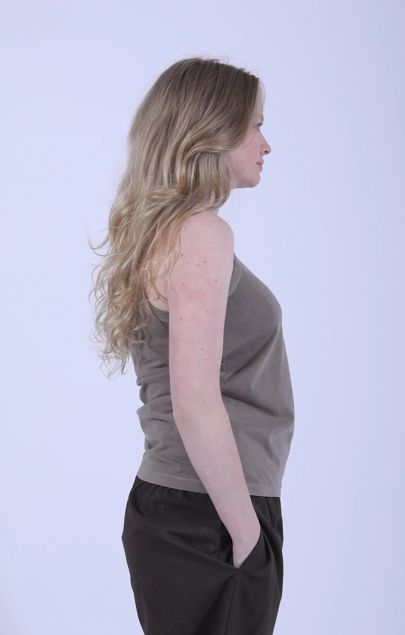 Matyra Tank Top Taupe