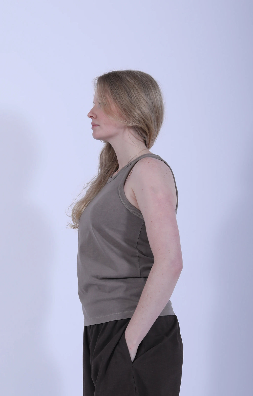 Matyra Tank Top Taupe