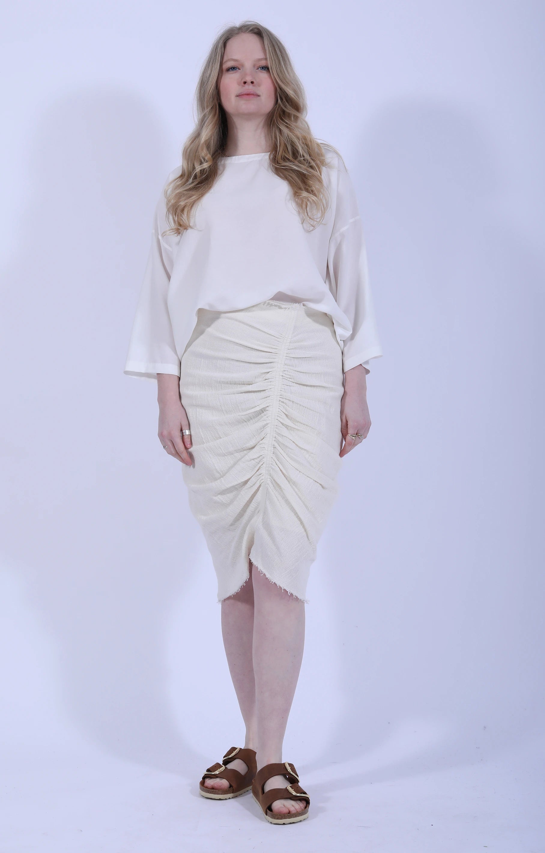 Holly Skirt Alabaster