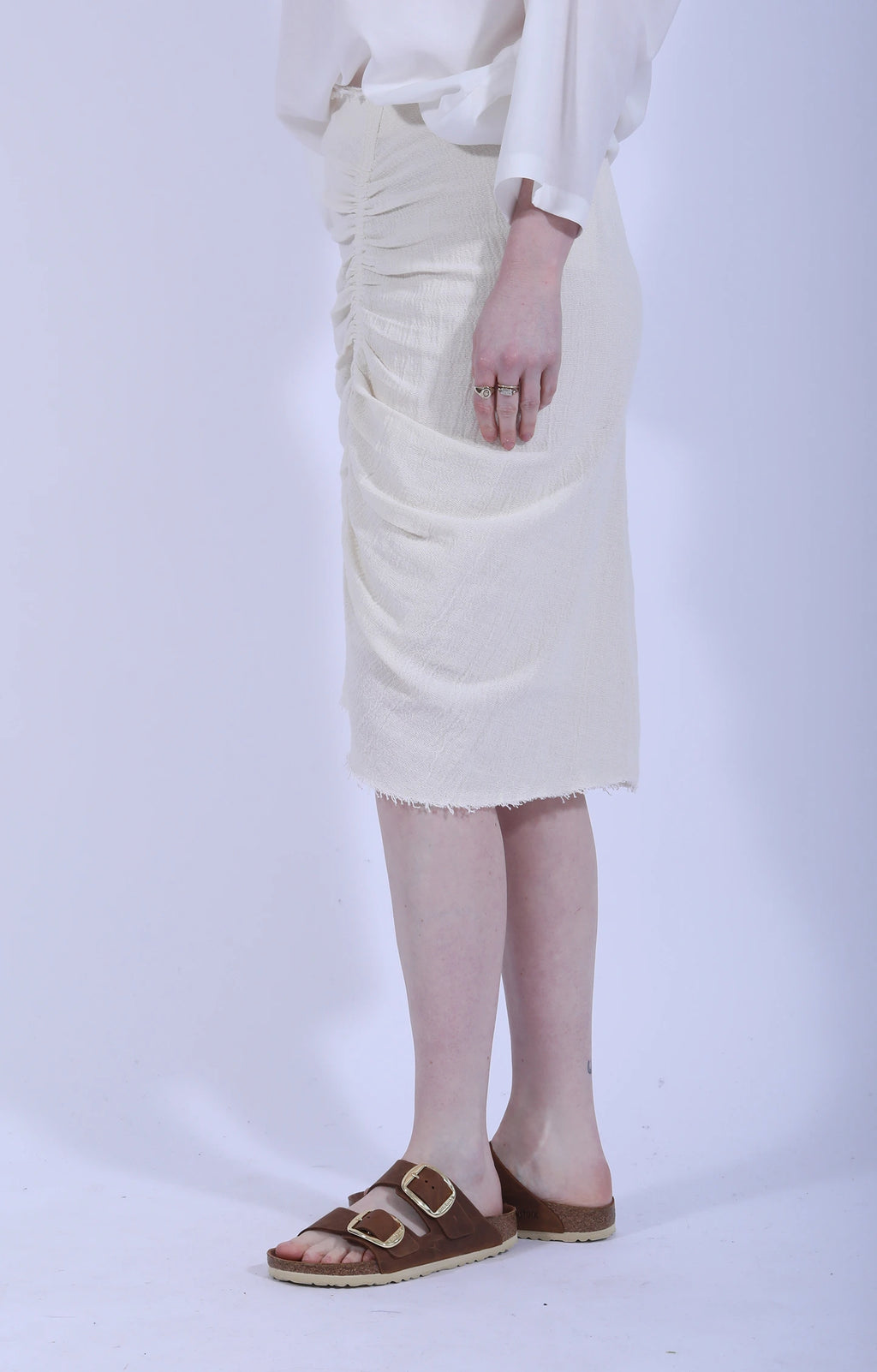 Holly Skirt Alabaster