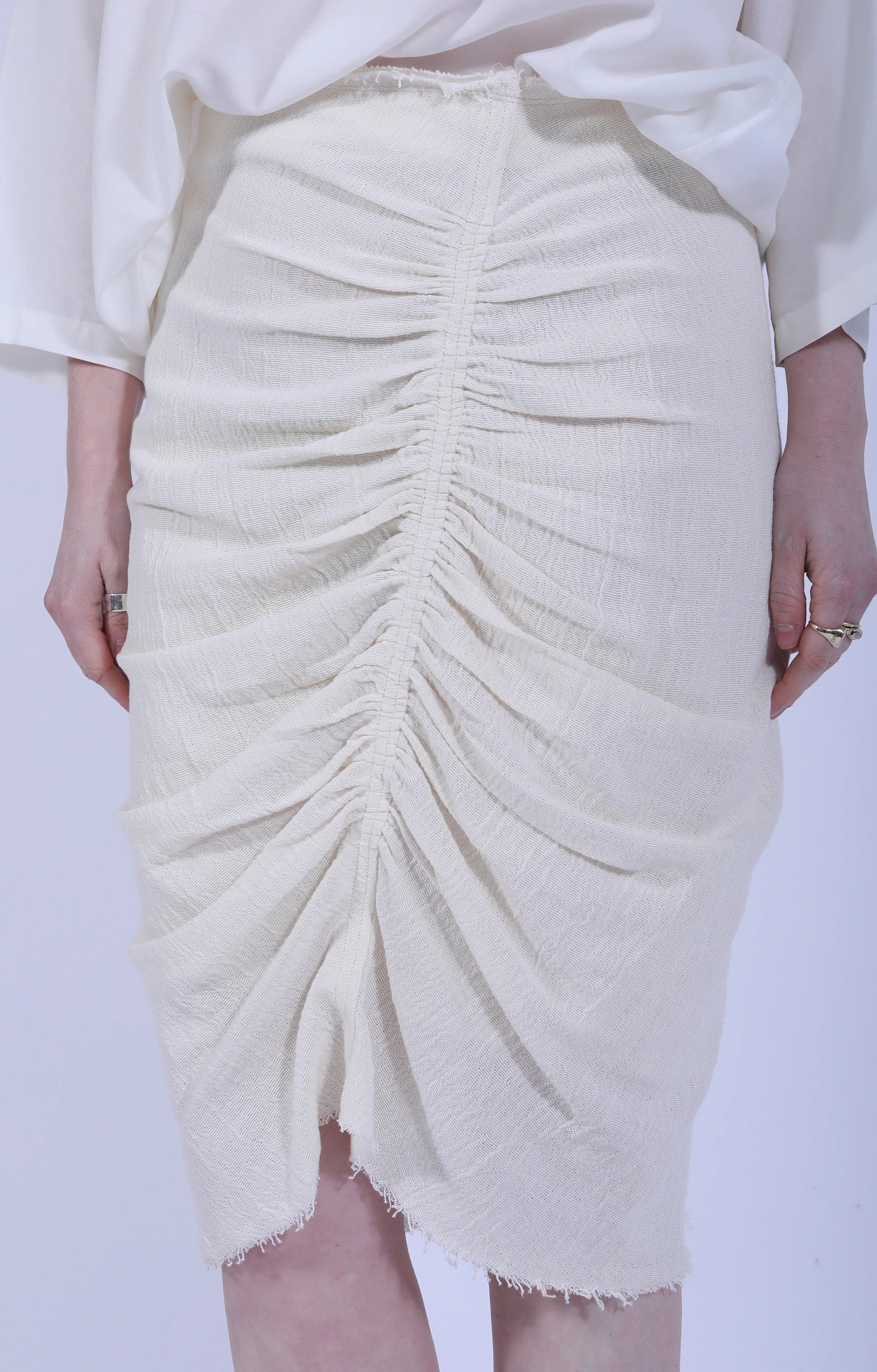 Holly Skirt Alabaster