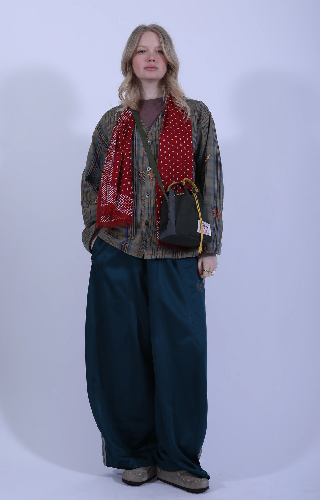 H.D. Track Pant Poly Smooth Green