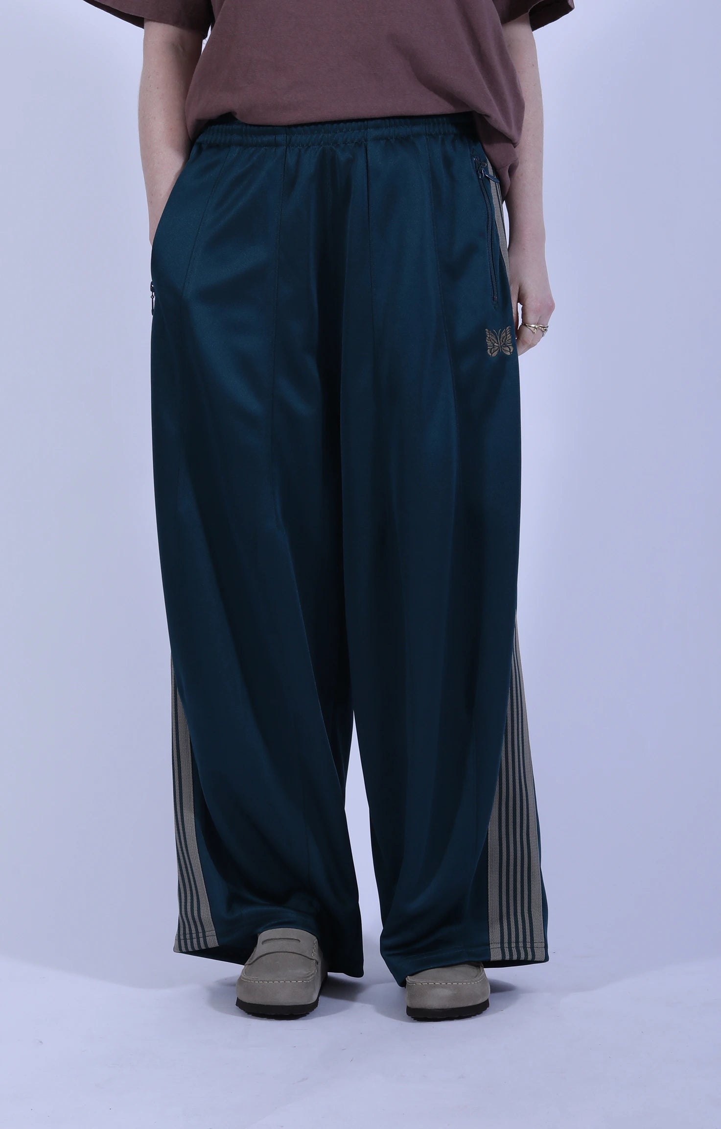 H.D. Track Pant Poly Smooth Green