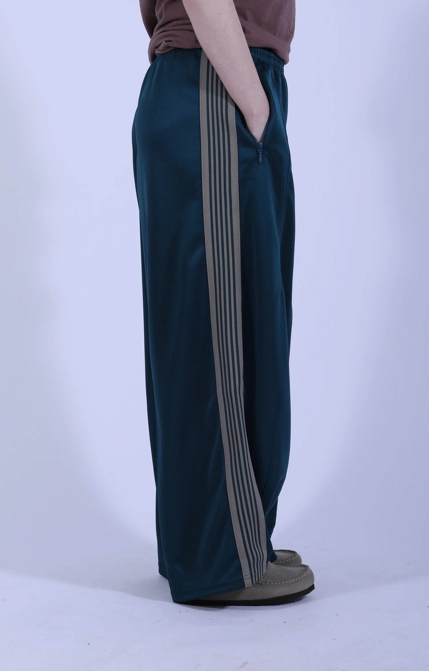 H.D. Track Pant Poly Smooth Green