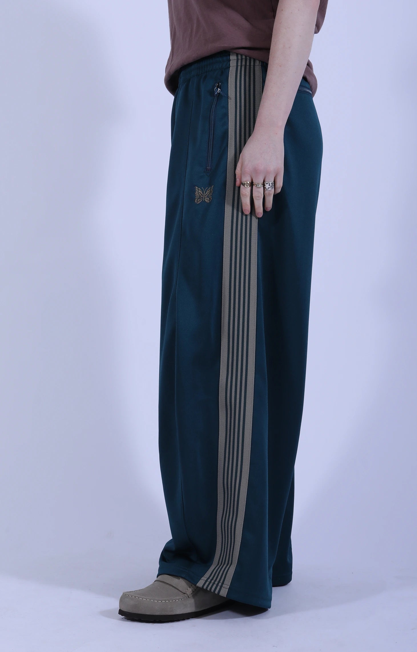 H.D. Track Pant Poly Smooth Green