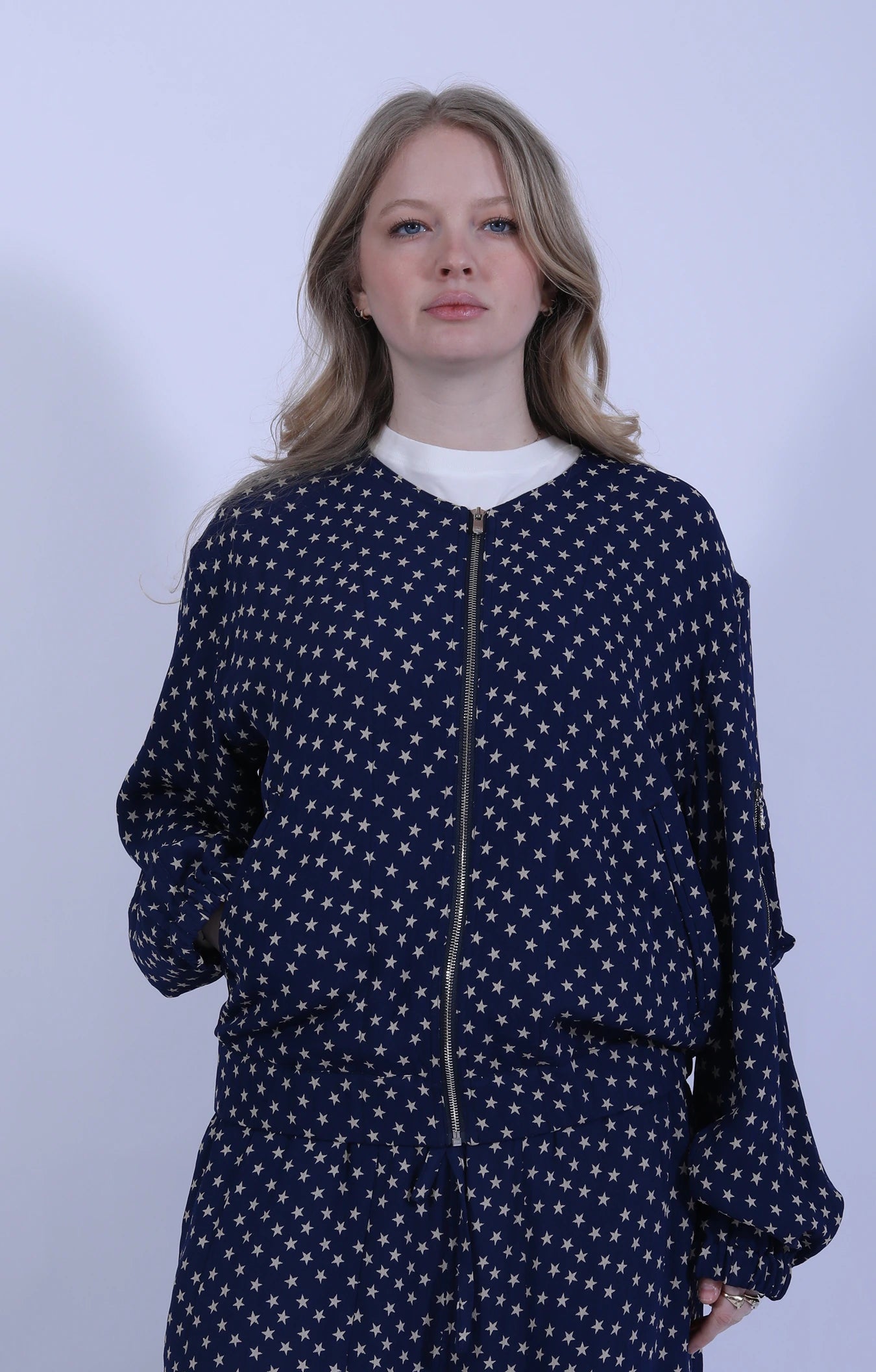 Line Crew Jacket Jacq. Navy/Star