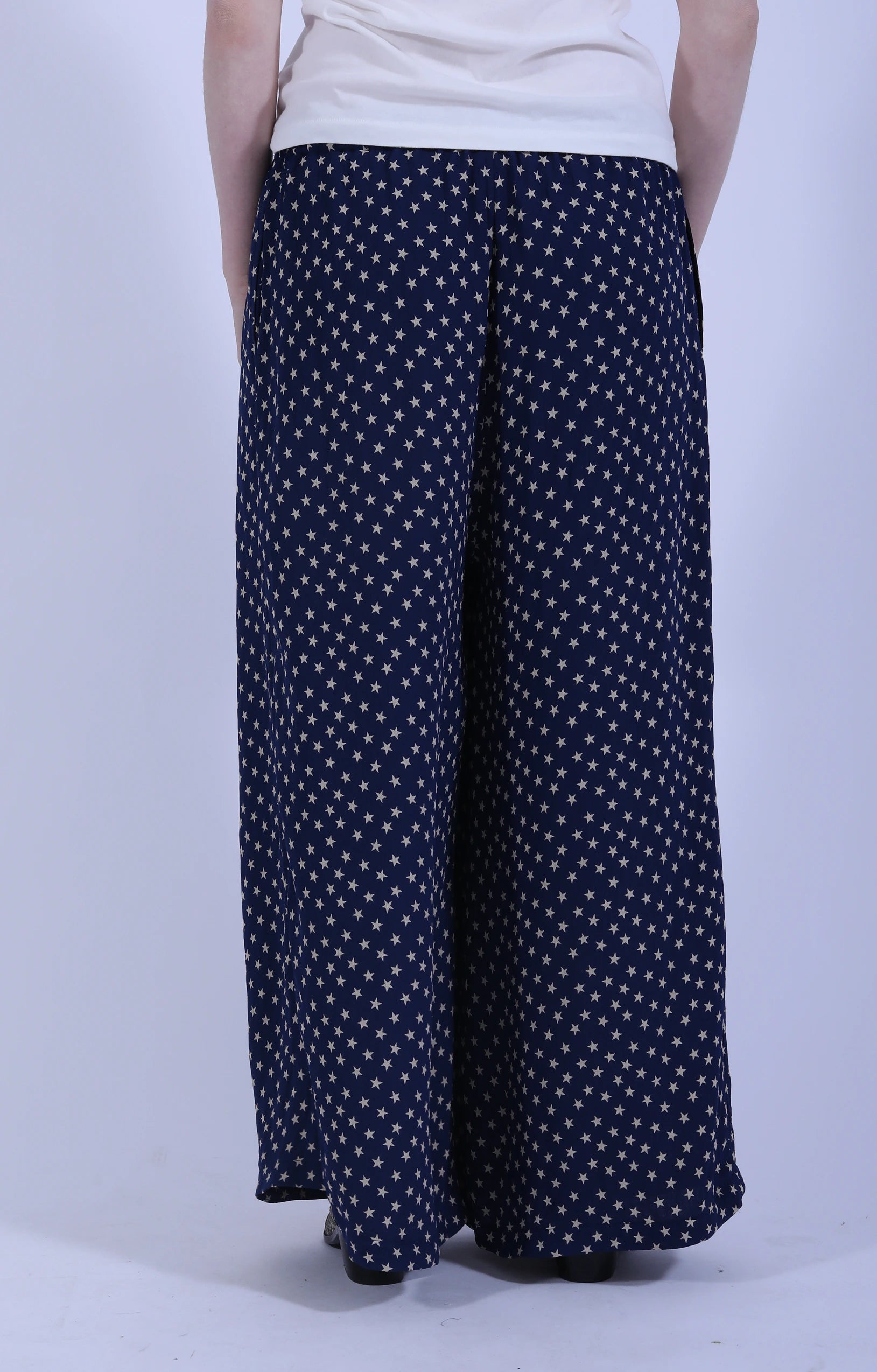 H.D. Baggy Pant Jacq. Navy/Star