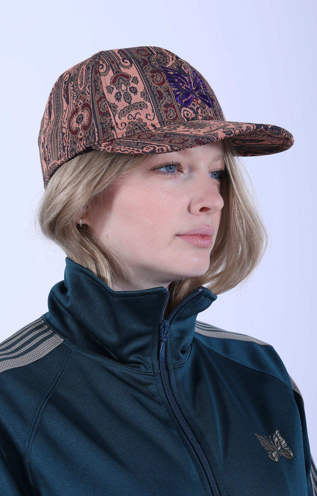 Baseball Cap Poly Jacq. Orange