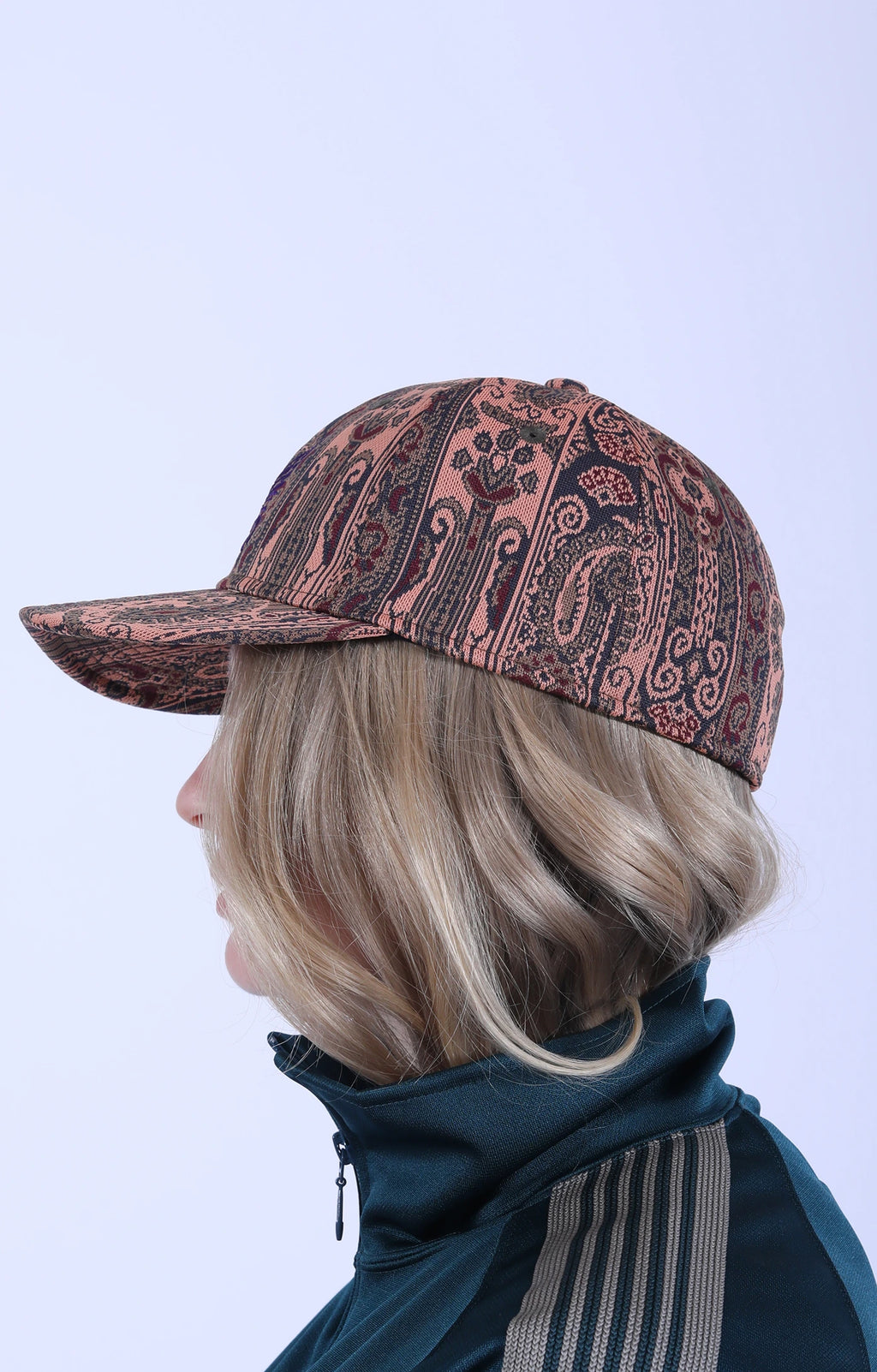 Baseball Cap Poly Jacq. Orange