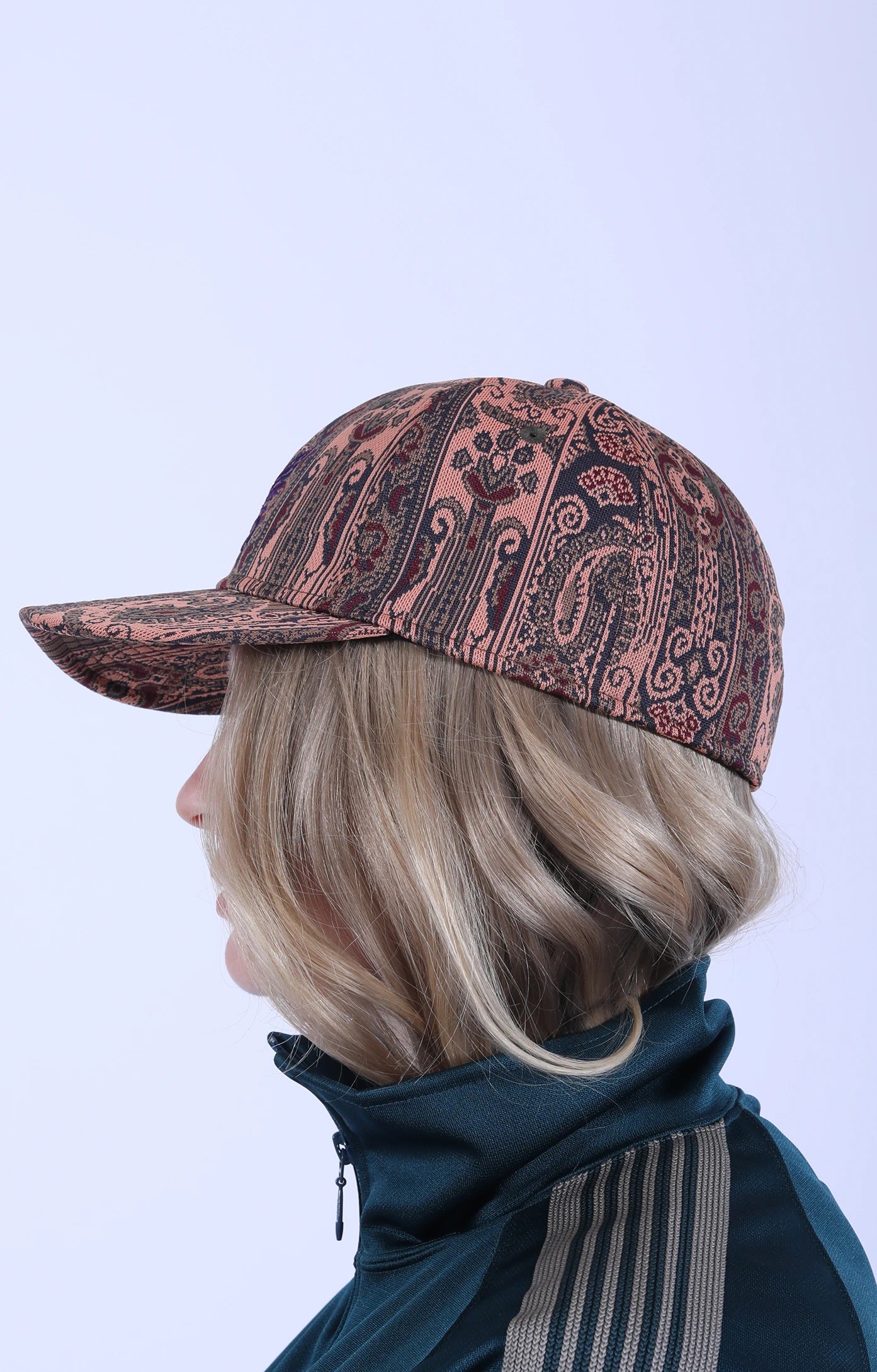 Baseball Cap Poly Jacq. Orange