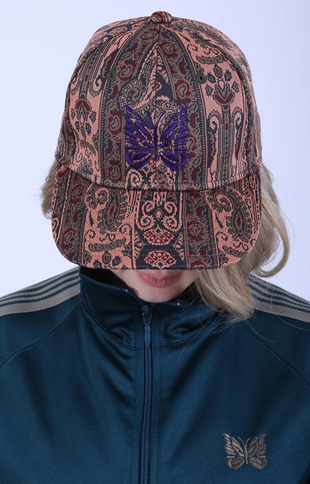 Baseball Cap Poly Jacq. Orange
