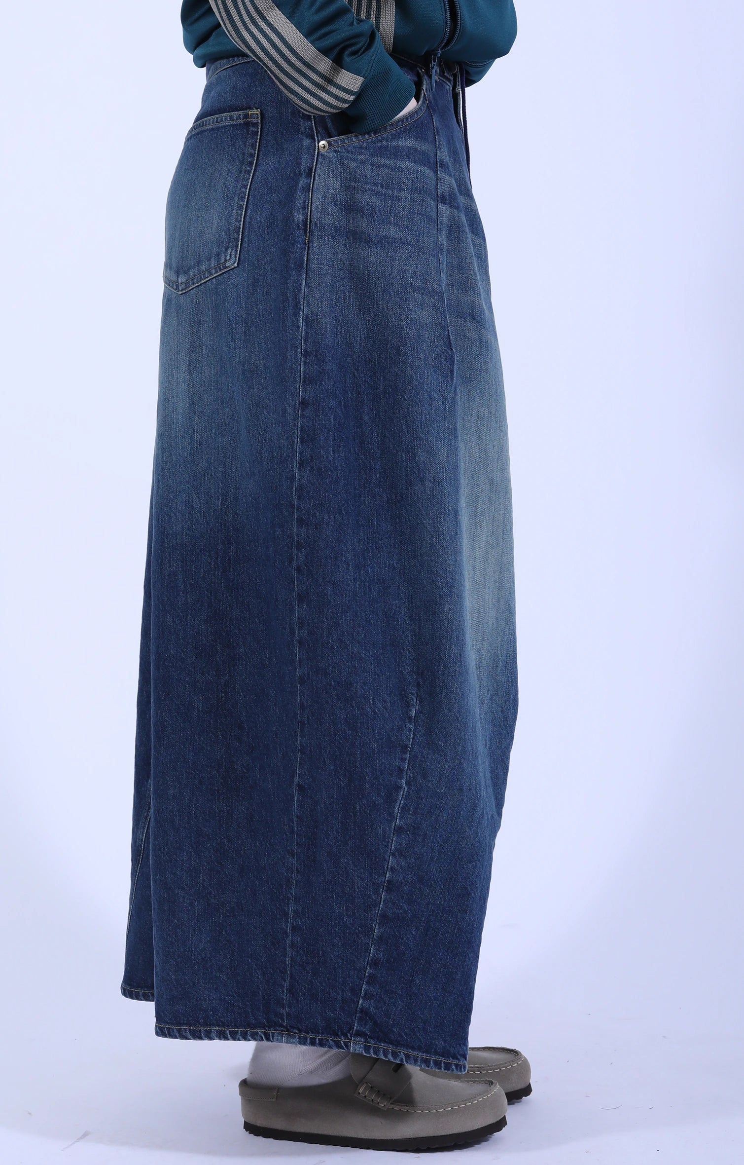 H.D. Jean Skirt 12oz Denim Indigo