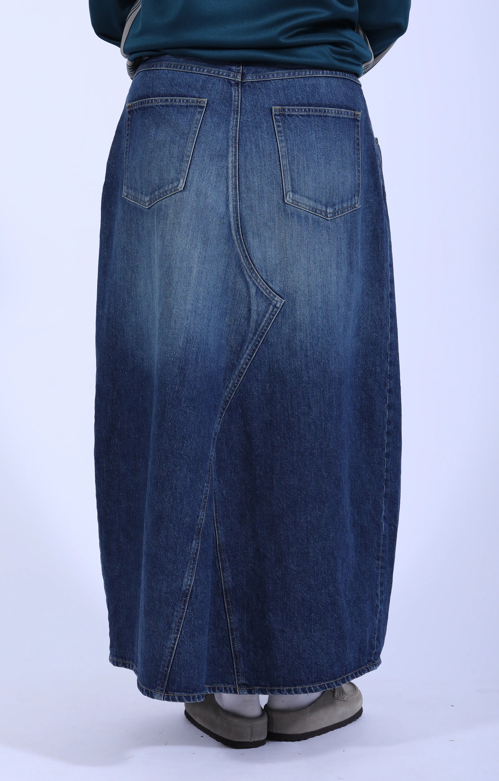 H.D. Jean Skirt 12oz Denim Indigo