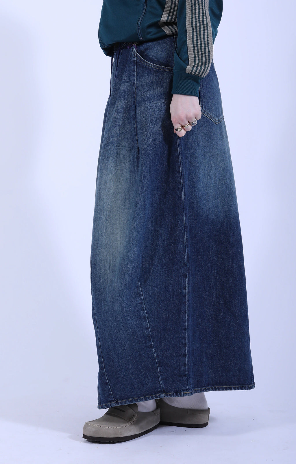 H.D. Jean Skirt 12oz Denim Indigo