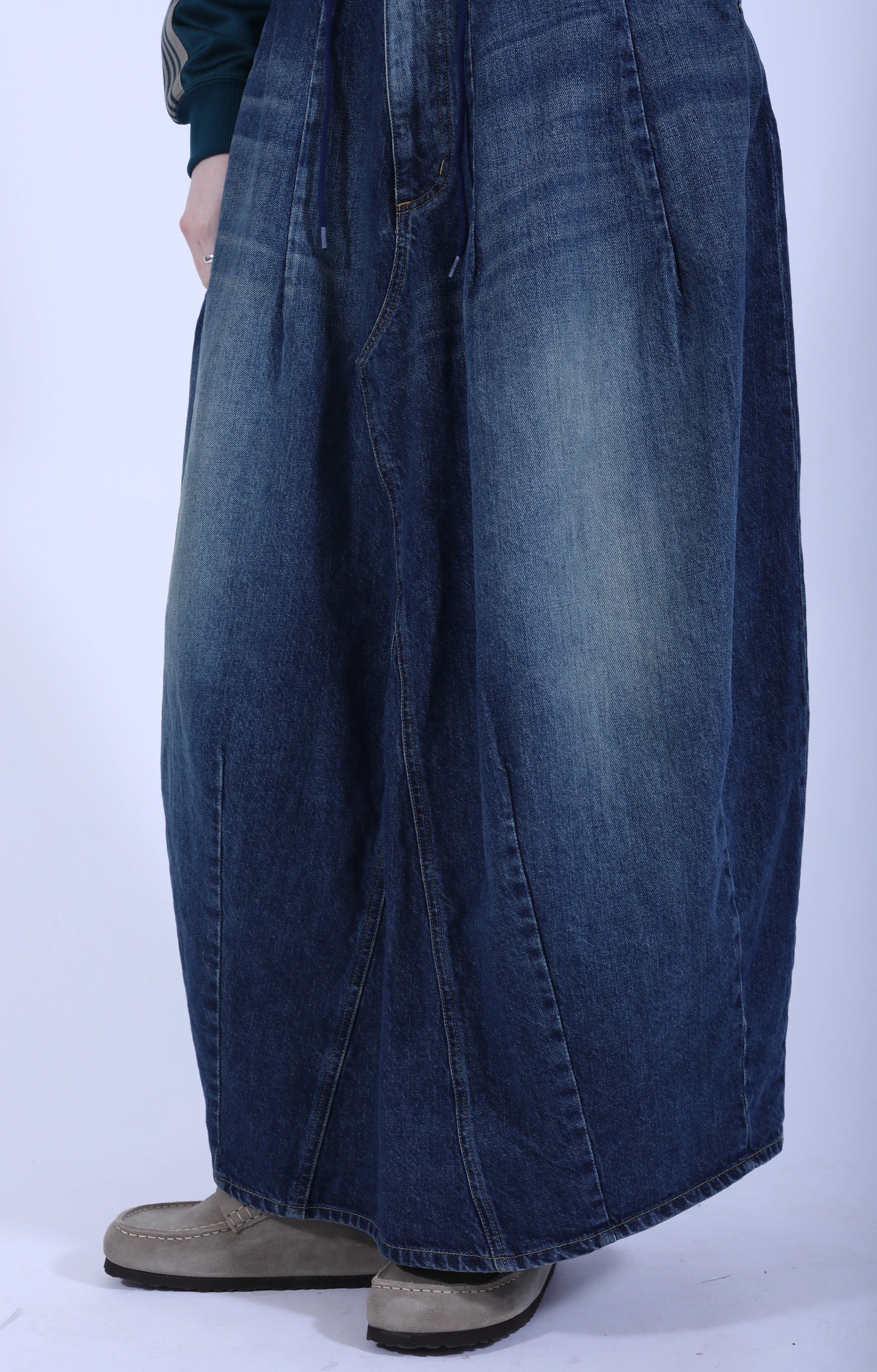 H.D. Jean Skirt 12oz Denim Indigo