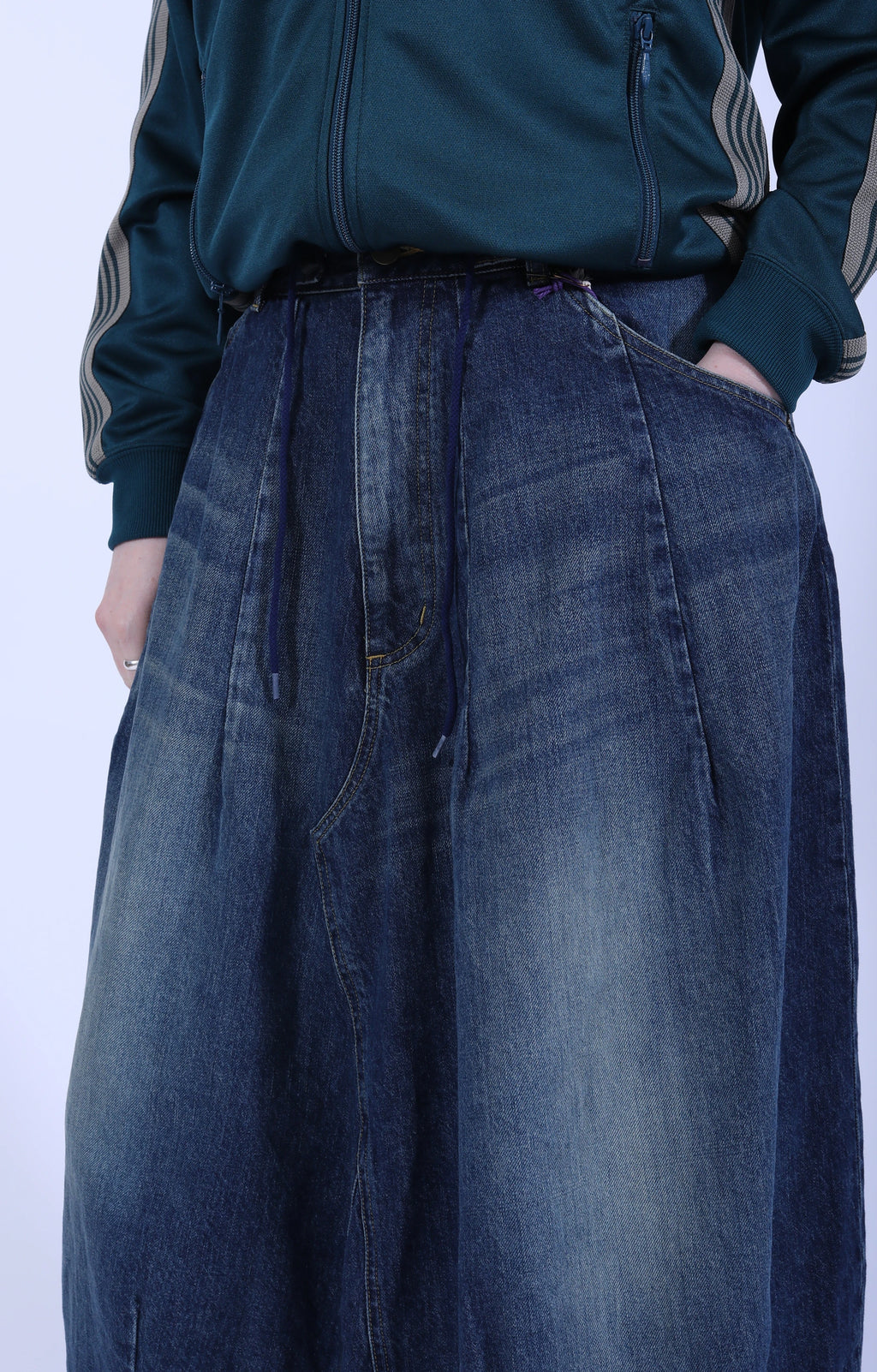 H.D. Jean Skirt 12oz Denim Indigo