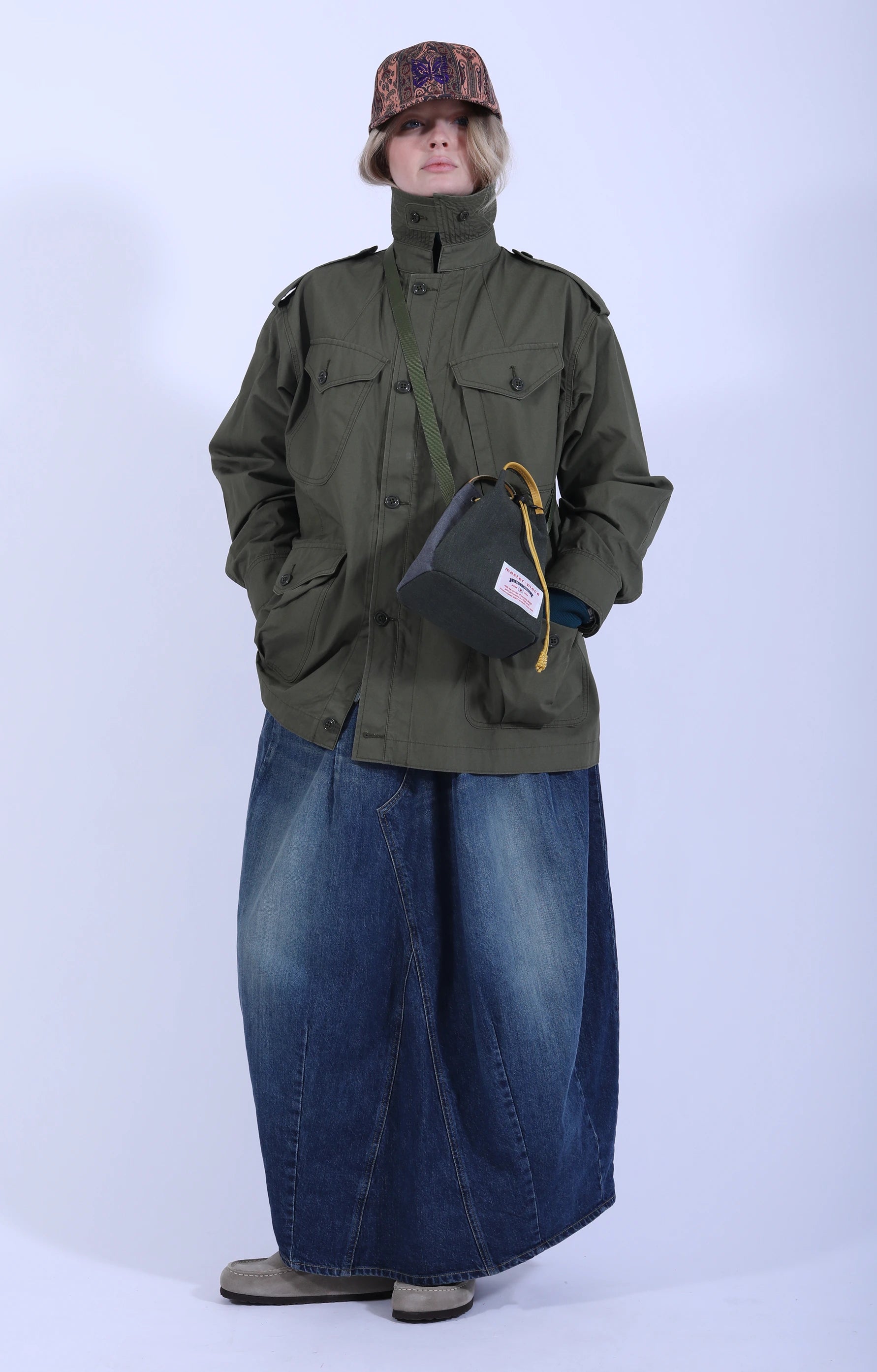 Officer Coat Weather Cloth Olive