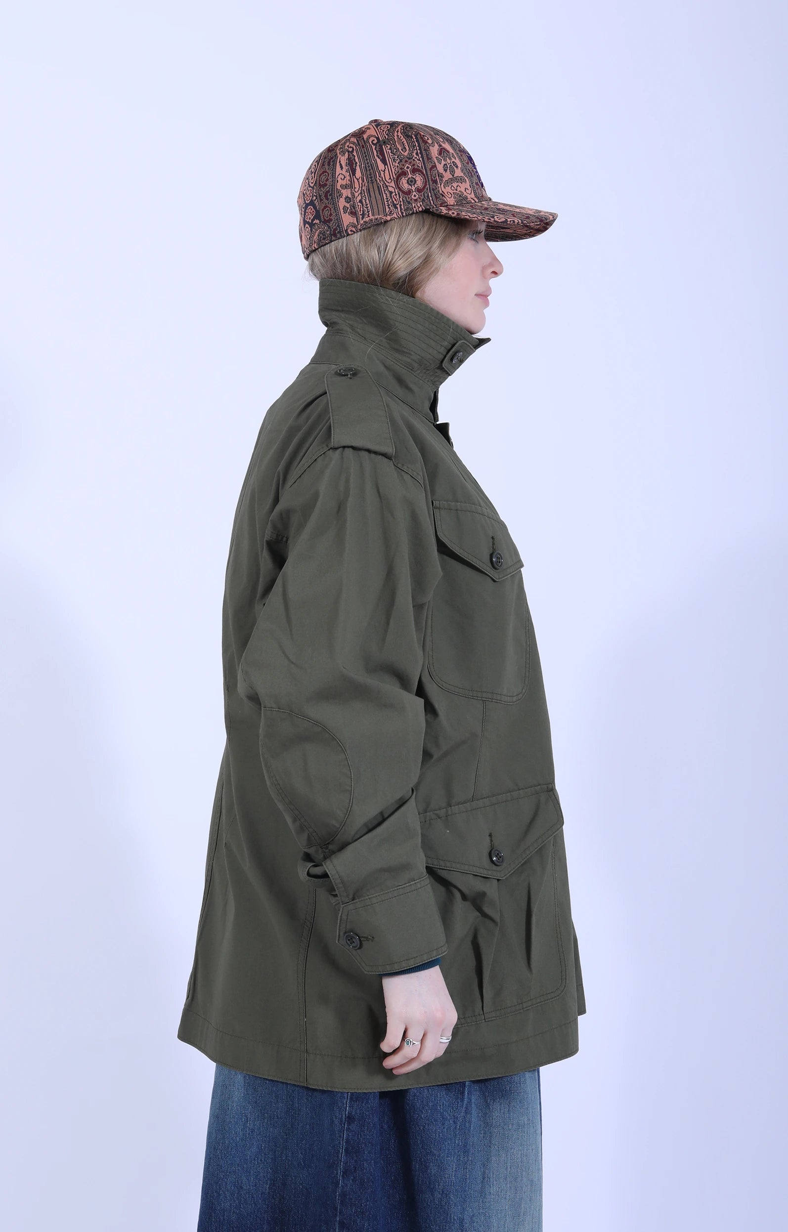 Officer Coat Weather Cloth Olive