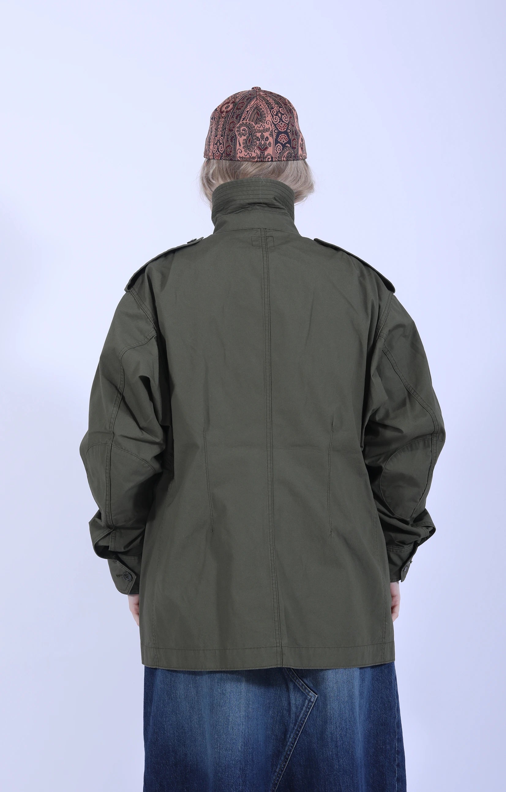 Officer Coat Weather Cloth Olive