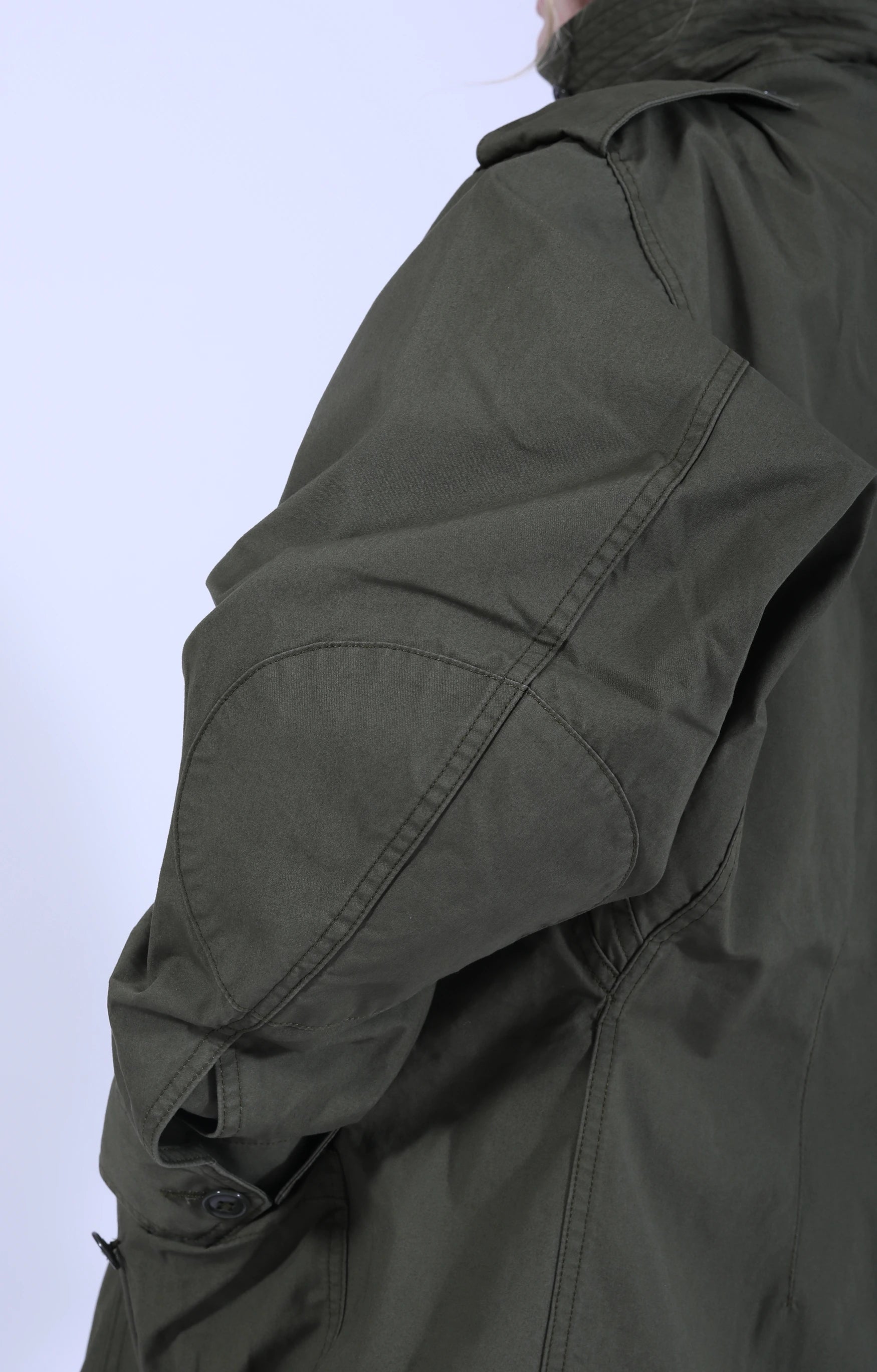 Officer Coat Weather Cloth Olive