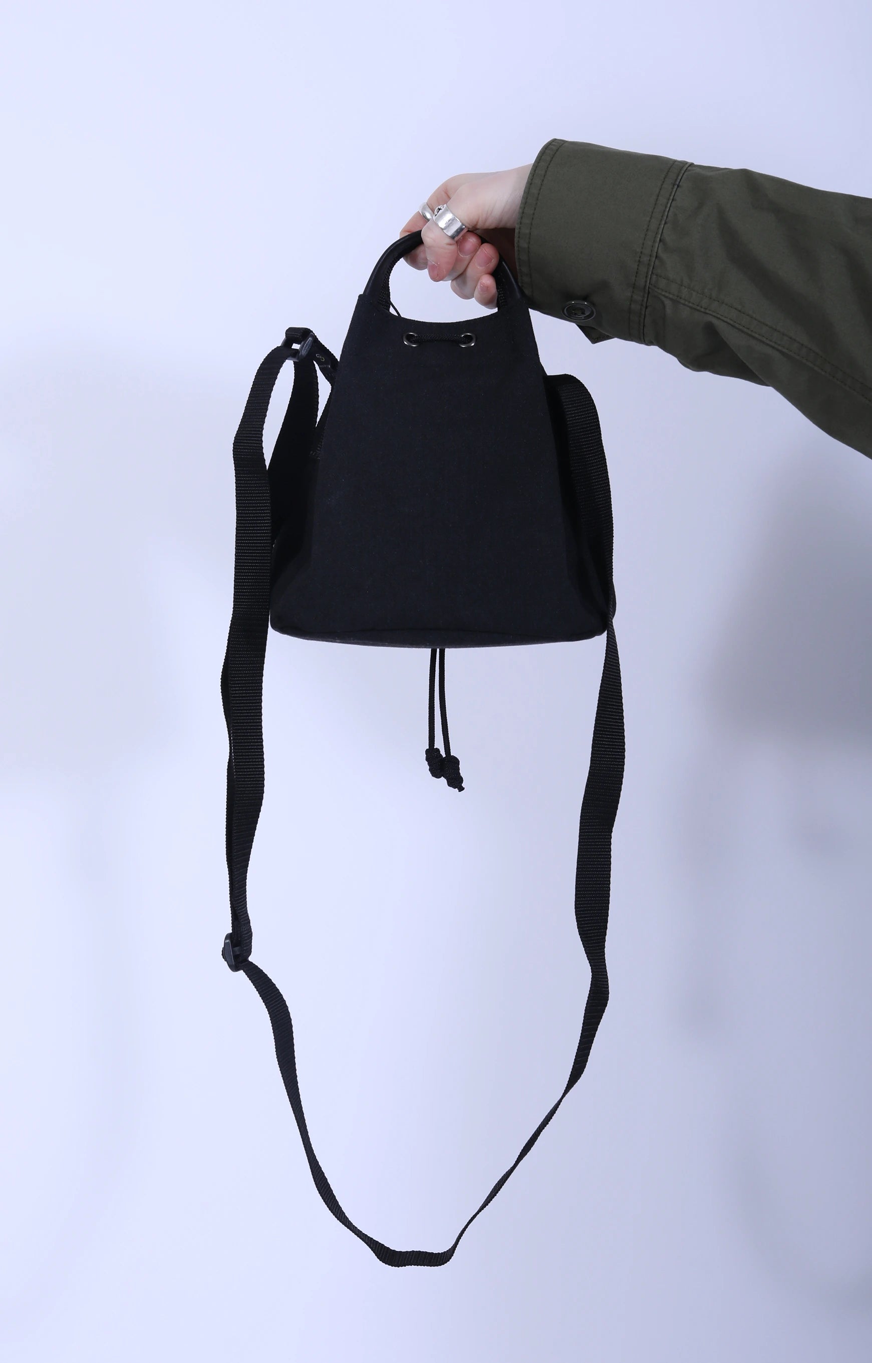 Remix 2-Way Shoulder Tote Black Small