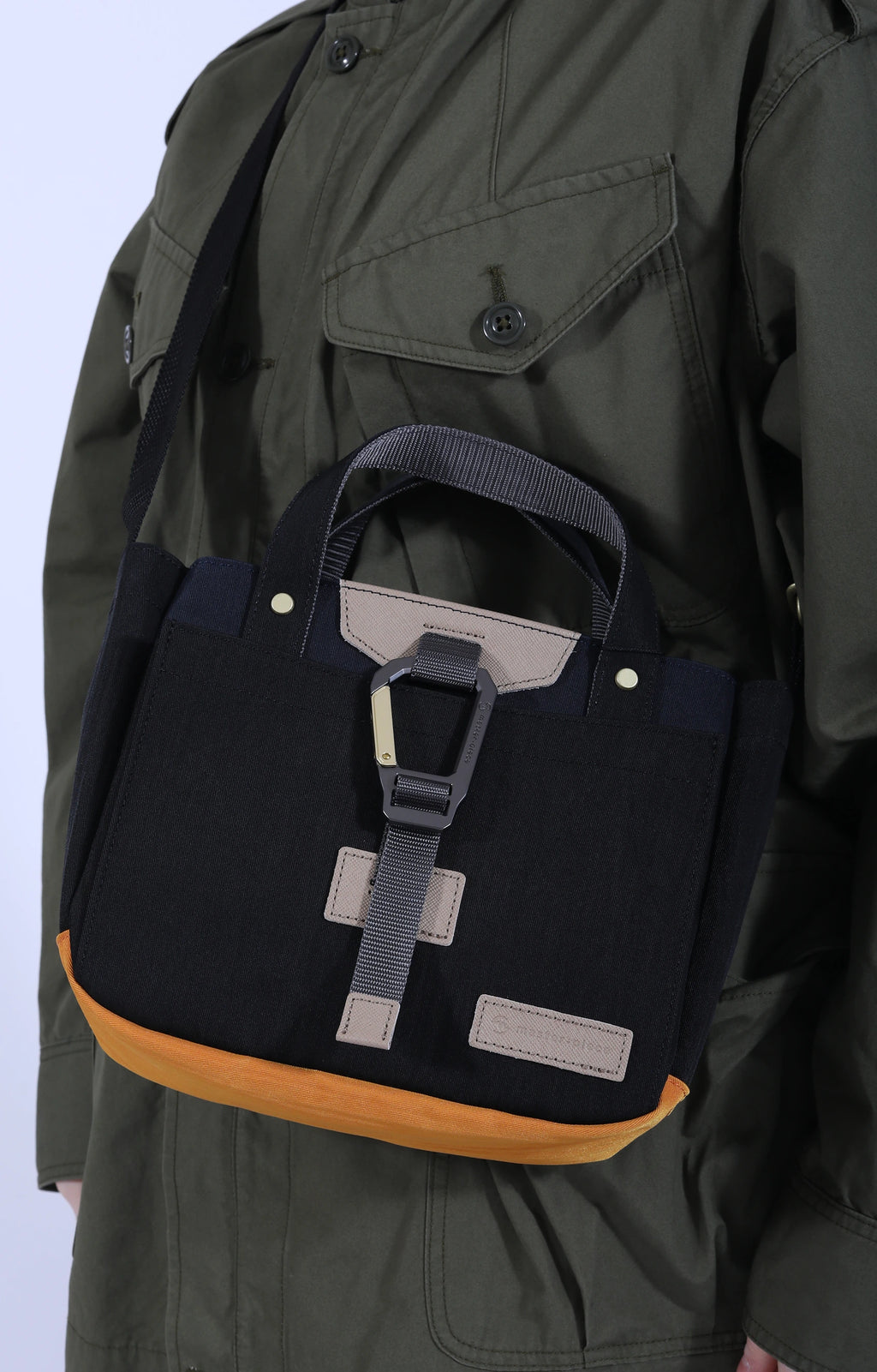 Link 2-Way Tote Bag Black