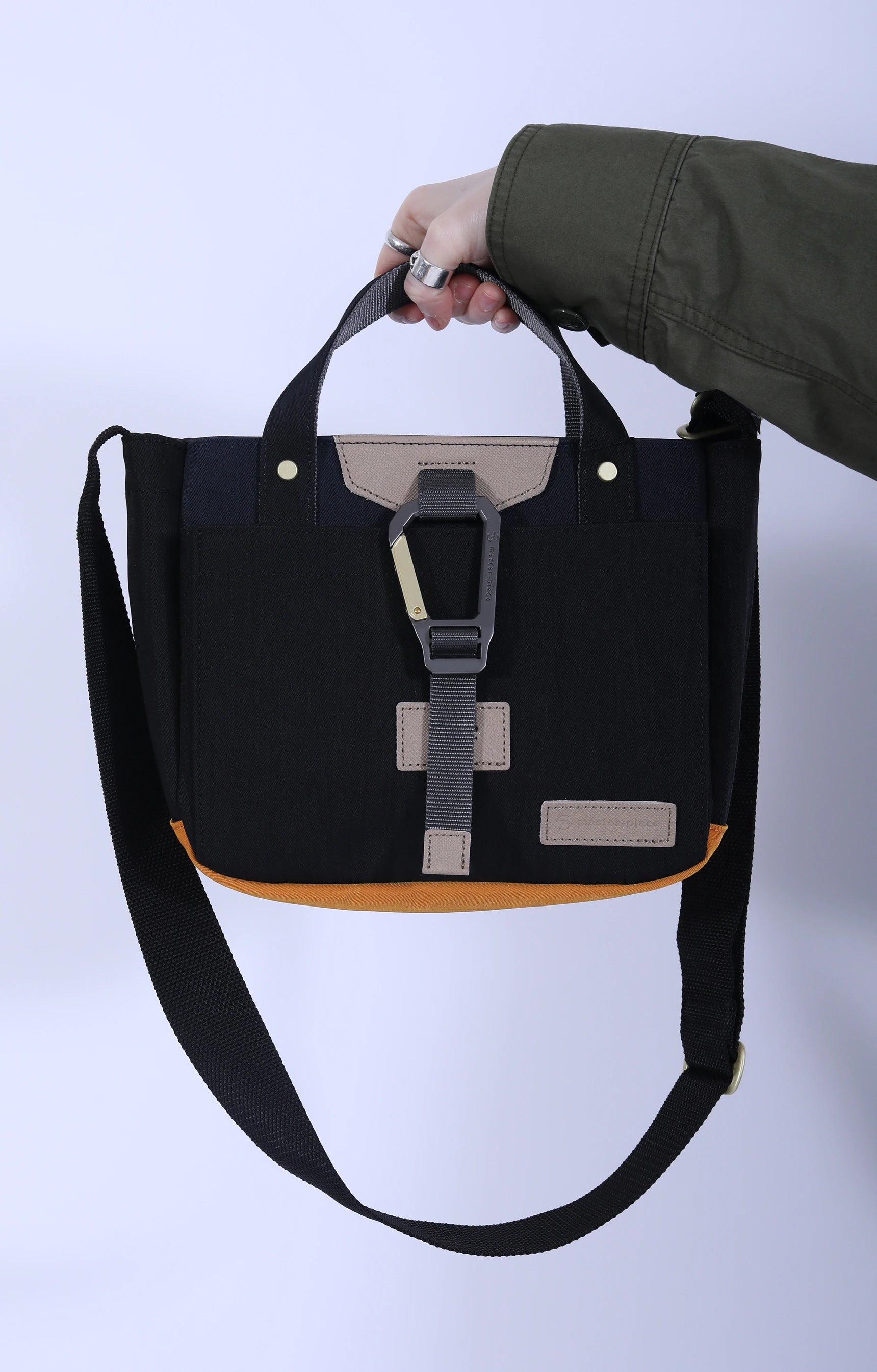 Link 2-Way Tote Bag Black