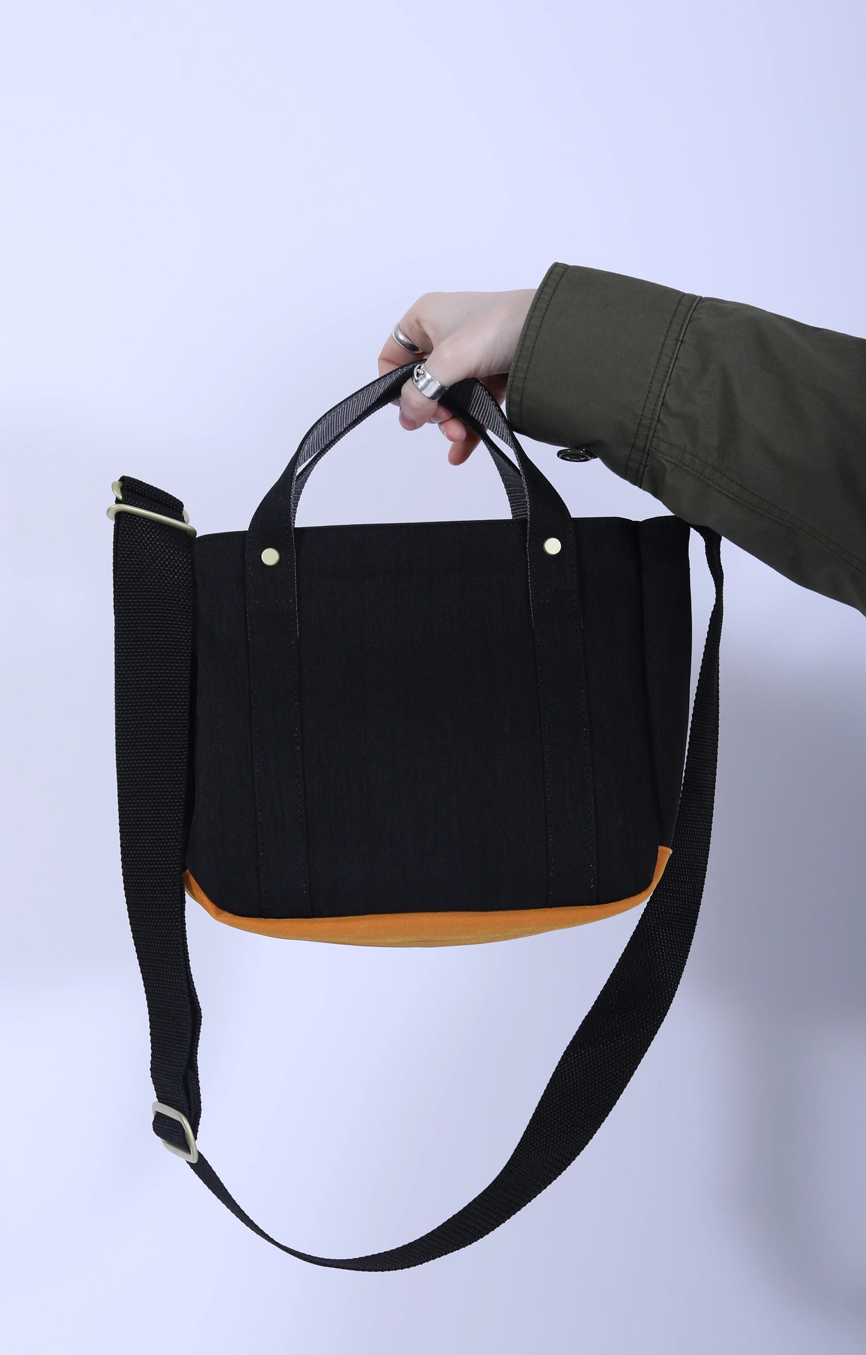 Link 2-Way Tote Bag Black